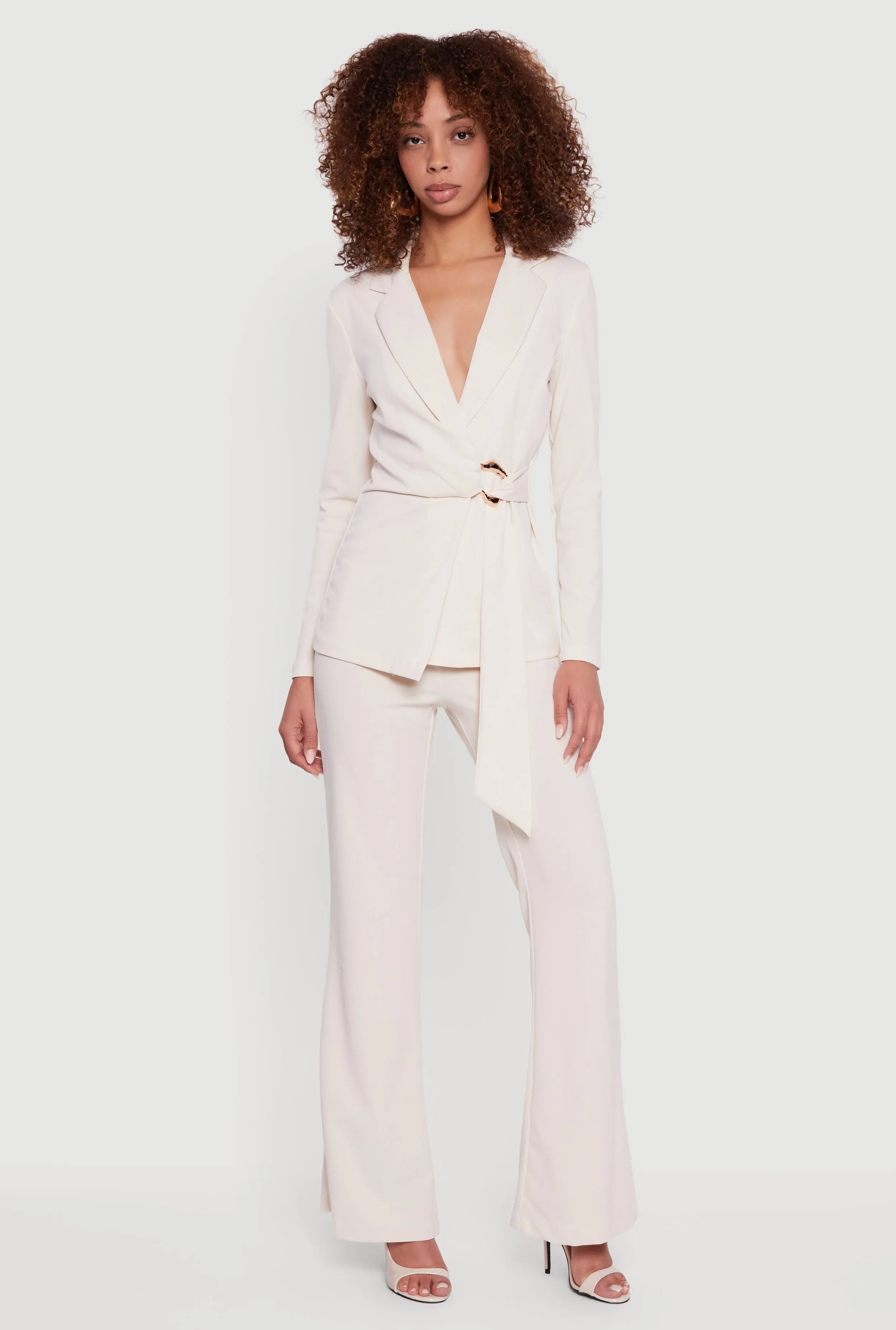 Trendy Crepe Knit Dress Pants sold by Rainbow product image thumbnail 3