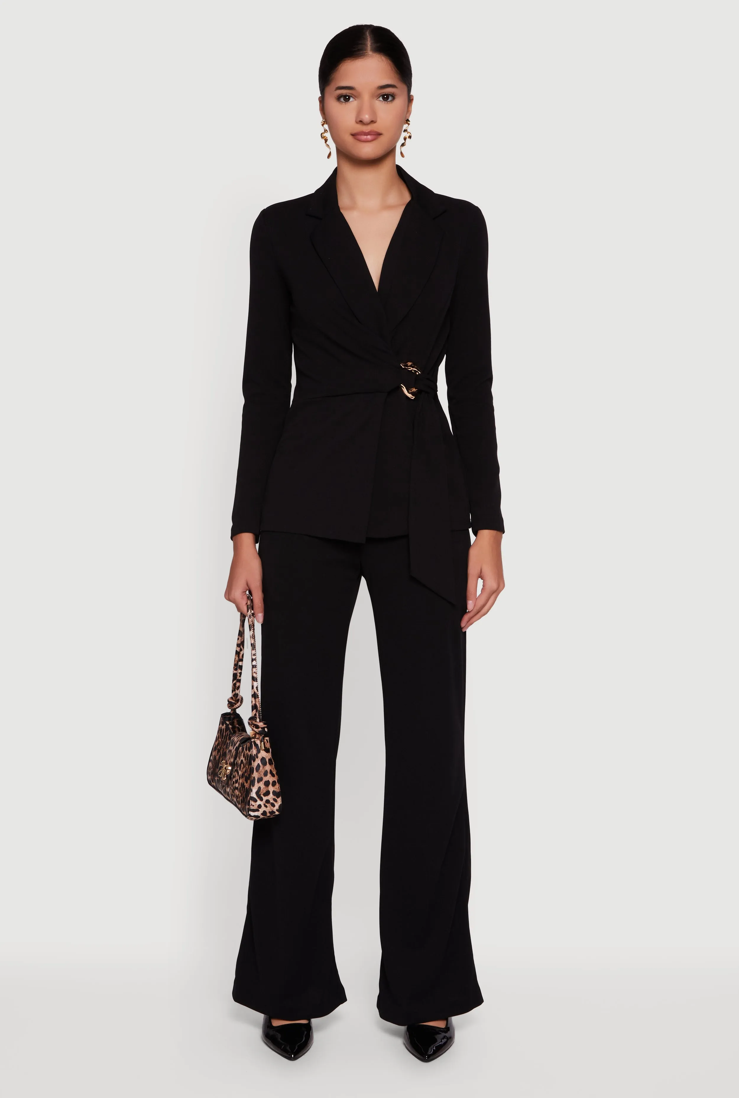 Trendy Crepe Knit Dress Pants sold by Rainbow