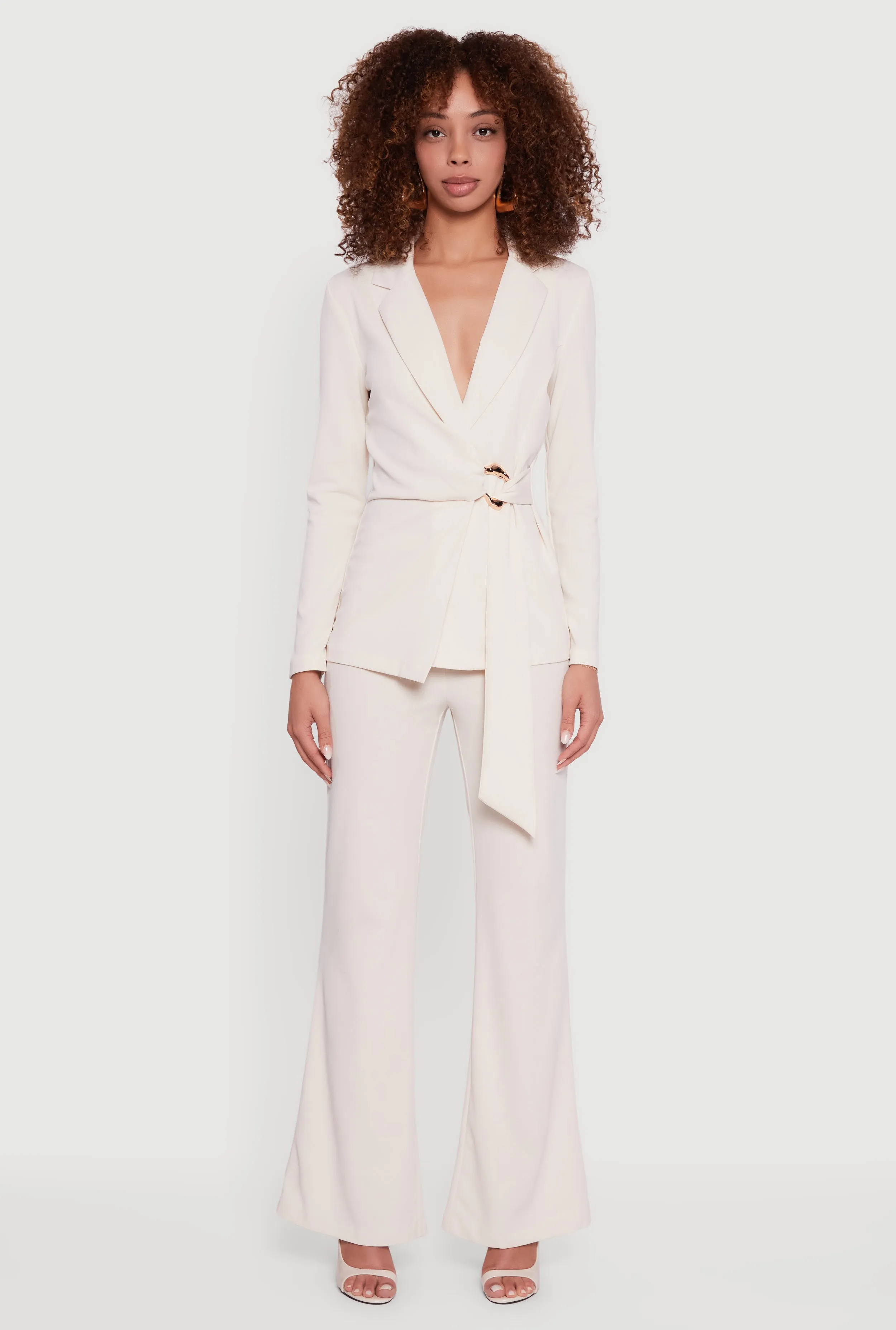 Trendy Crepe Knit Dress Pants sold by Rainbow product image thumbnail 2