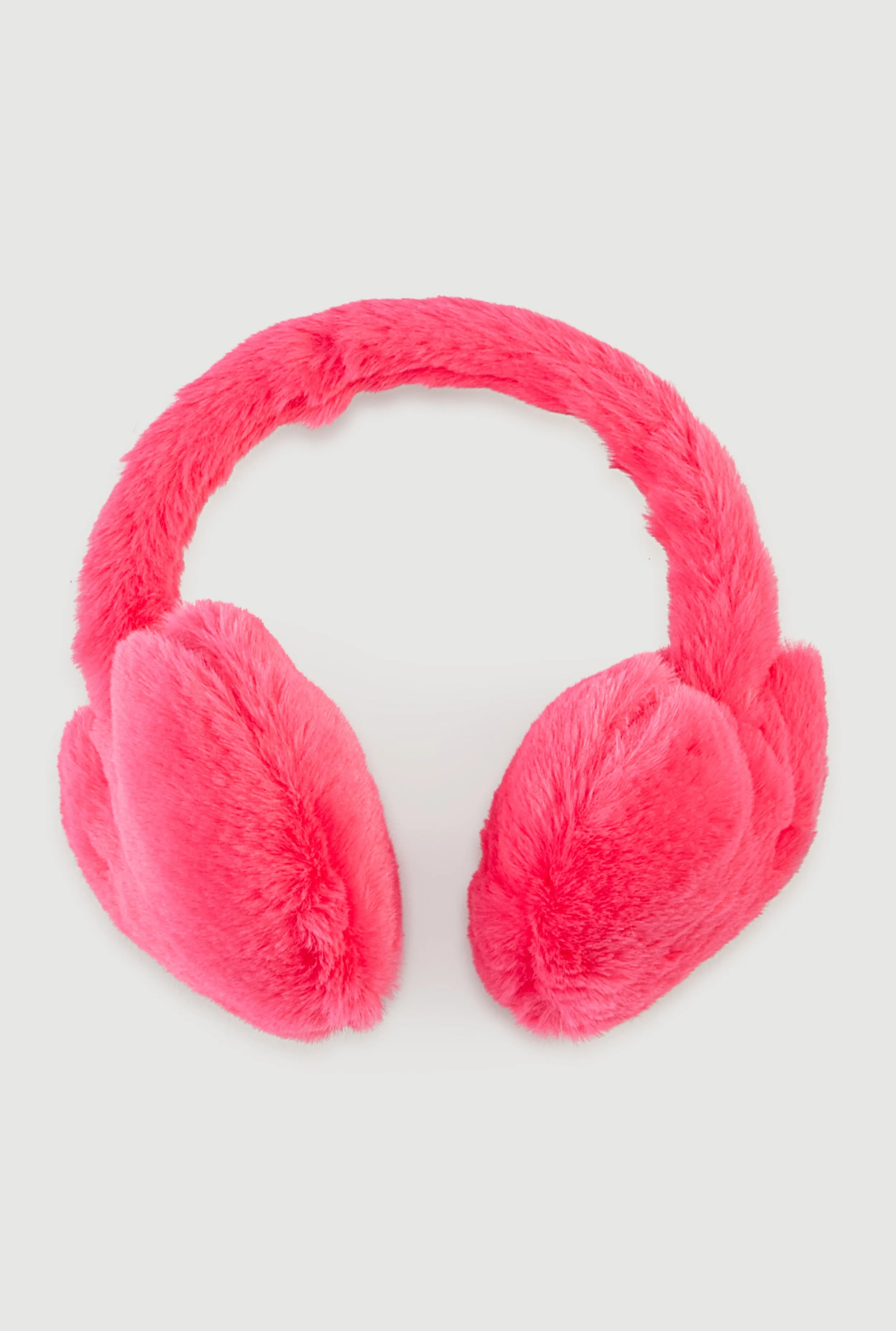 Faux Fur Heart Earmuffs sold by Rainbow product image thumbnail 5