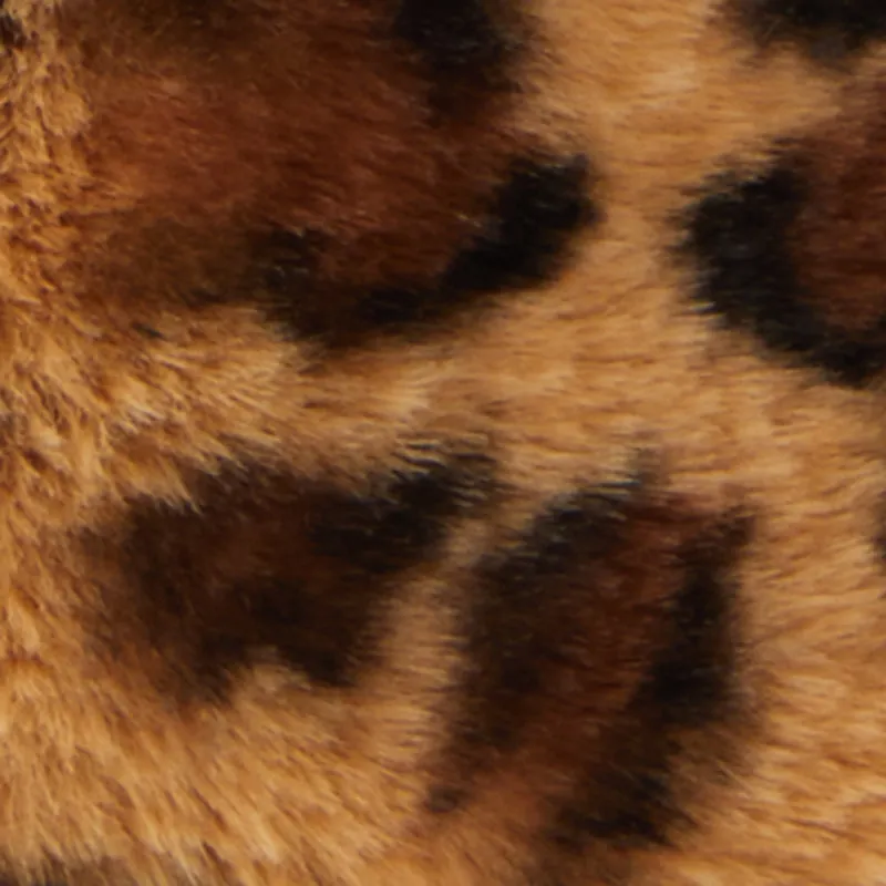 Faux Fur Braided Handle Bag with Adjustable Shoulder Strap sold by Rainbow product image thumbnail 4