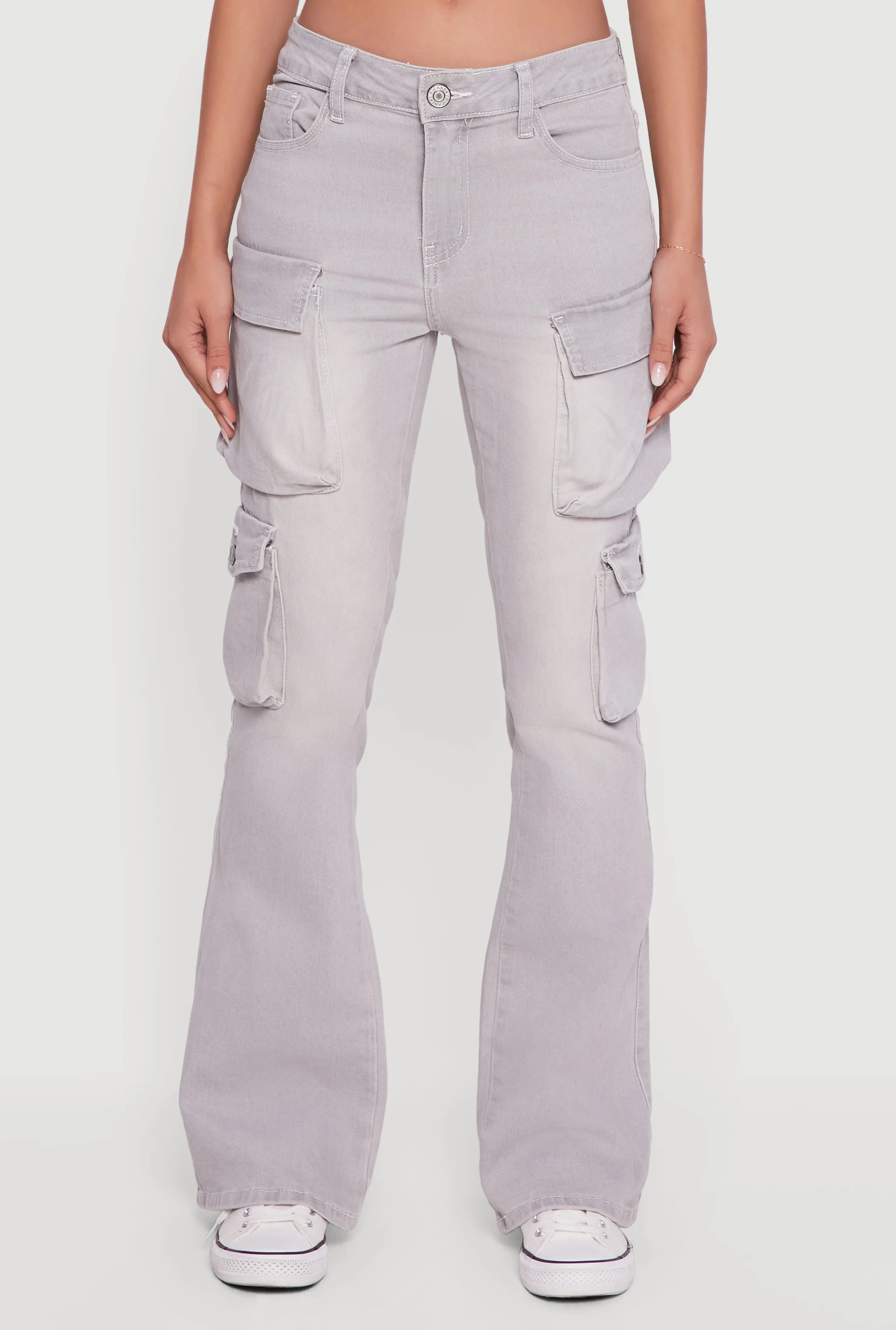 VIP Mid Rise Bootcut Cargo Jeans sold by Rainbow product image thumbnail 5