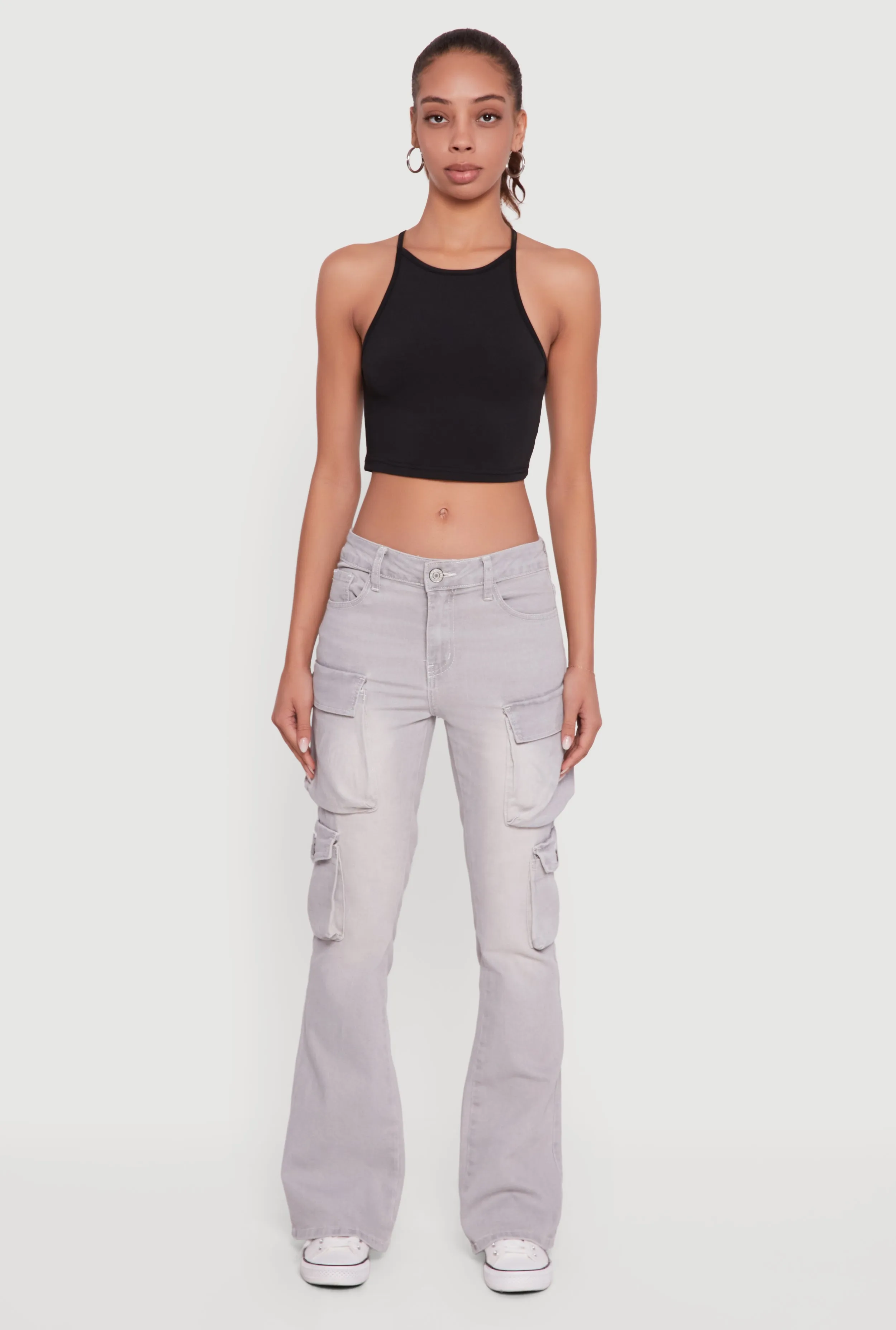 VIP Mid Rise Bootcut Cargo Jeans sold by Rainbow product image thumbnail 2