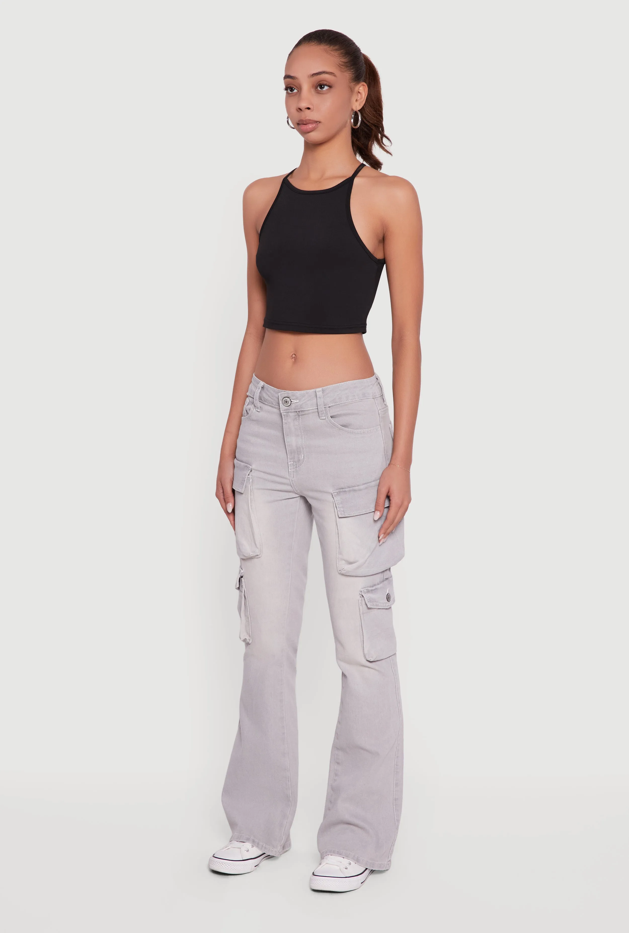 VIP Mid Rise Bootcut Cargo Jeans sold by Rainbow product image thumbnail 3