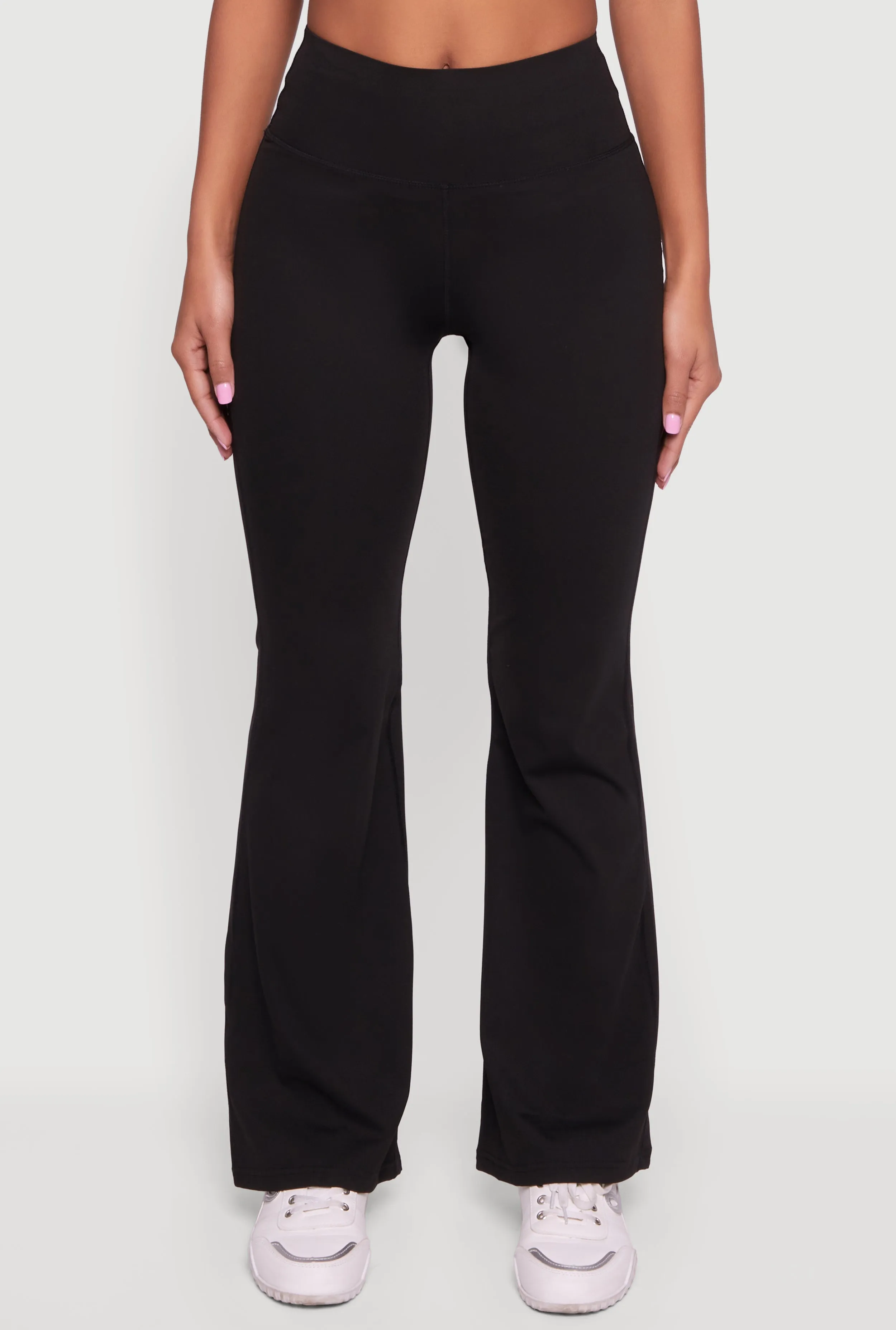 High Waisted Flare Leg Active Pants sold by Rainbow product image thumbnail 5