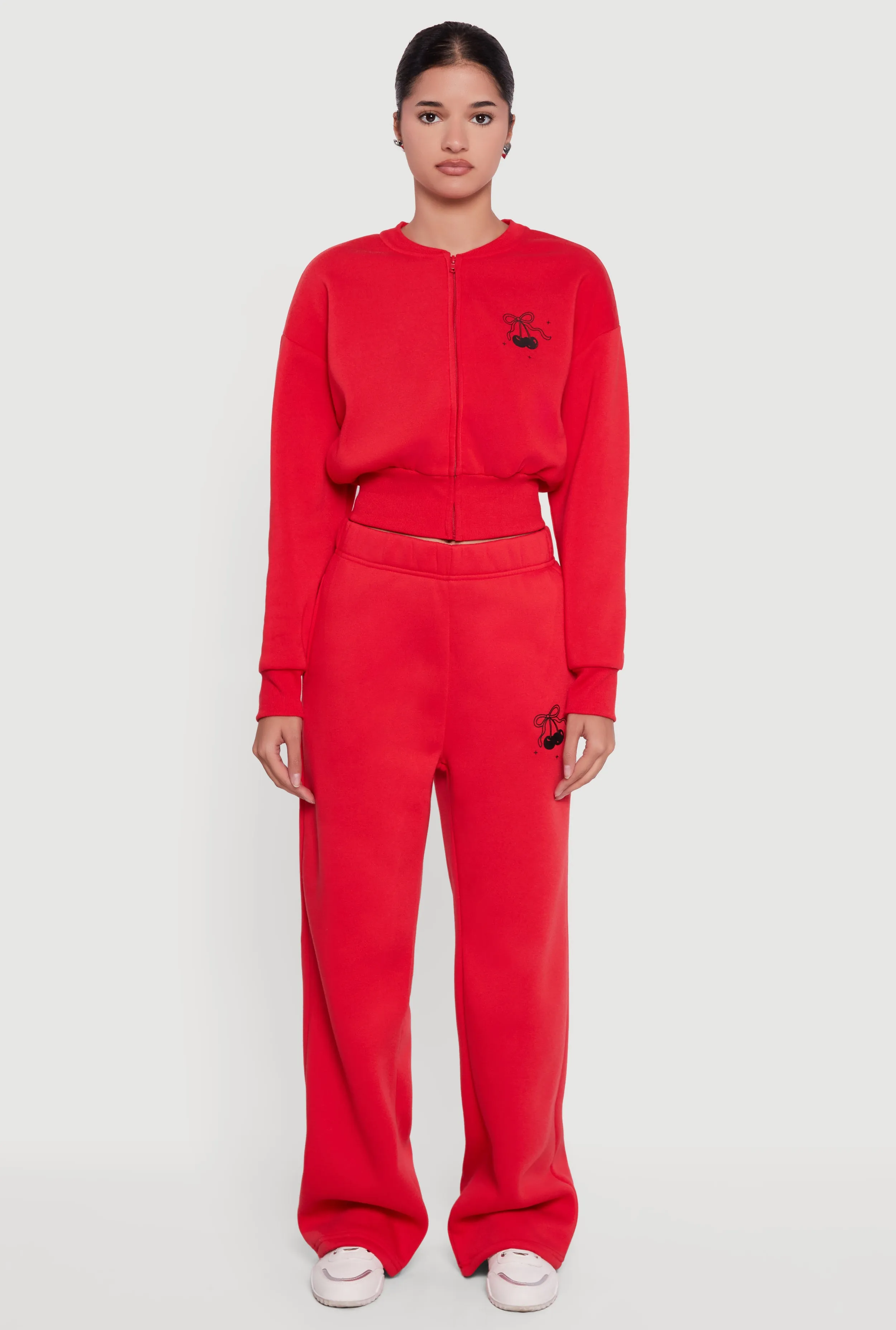 Cherry Graphic Straight Leg Sweatpants sold by Rainbow product image thumbnail 2