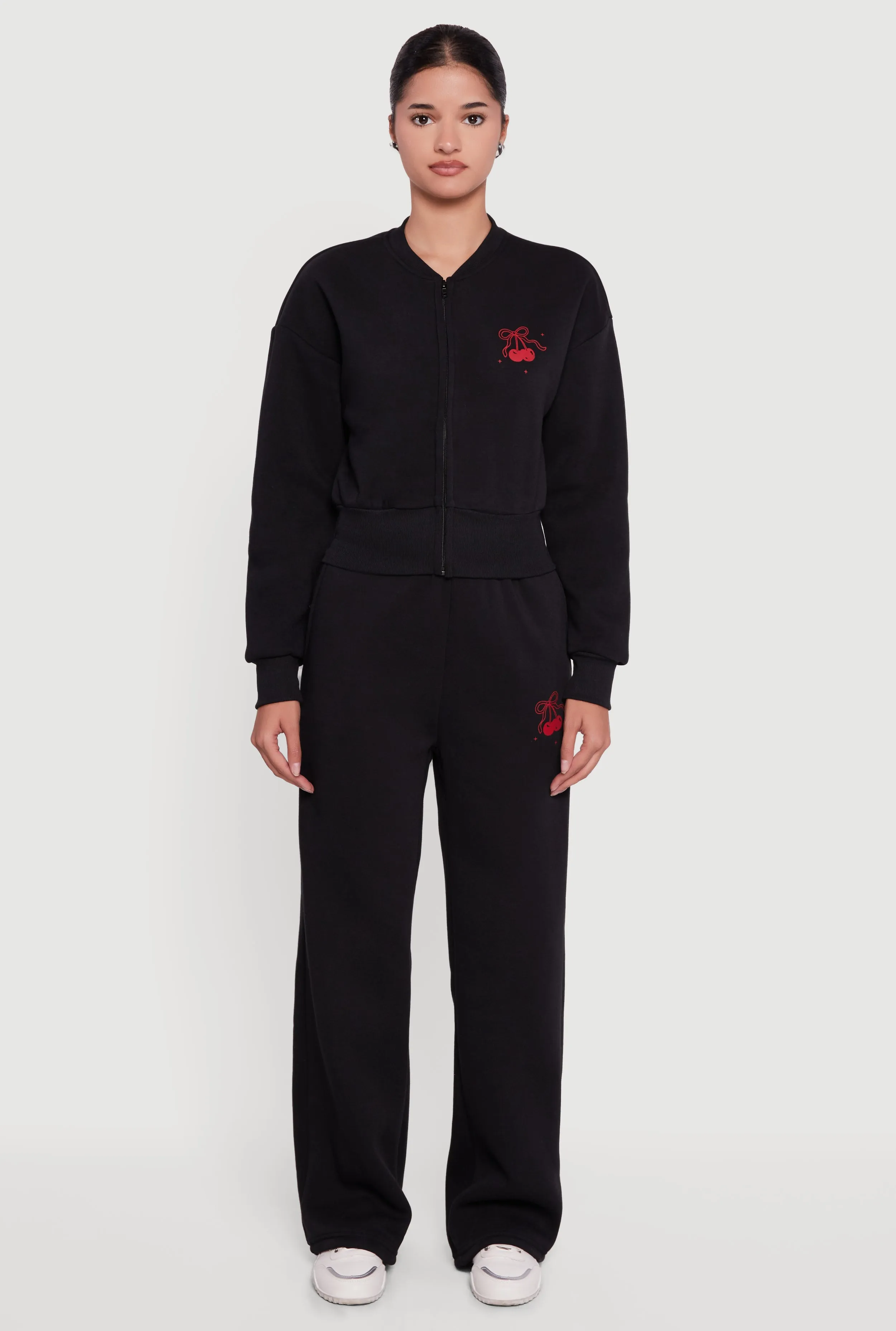 Cherry Graphic Straight Leg Sweatpants sold by Rainbow product image thumbnail 2