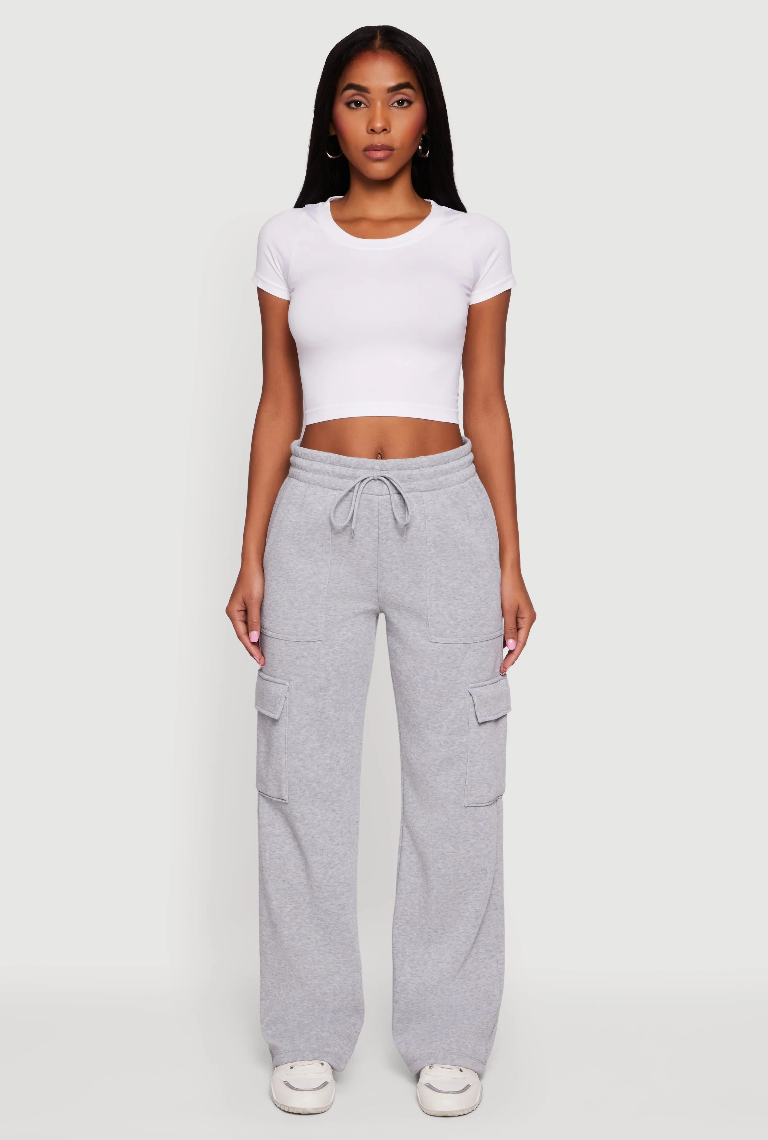 Fleece Cargo Sweatpants sold by Rainbow product image thumbnail 2