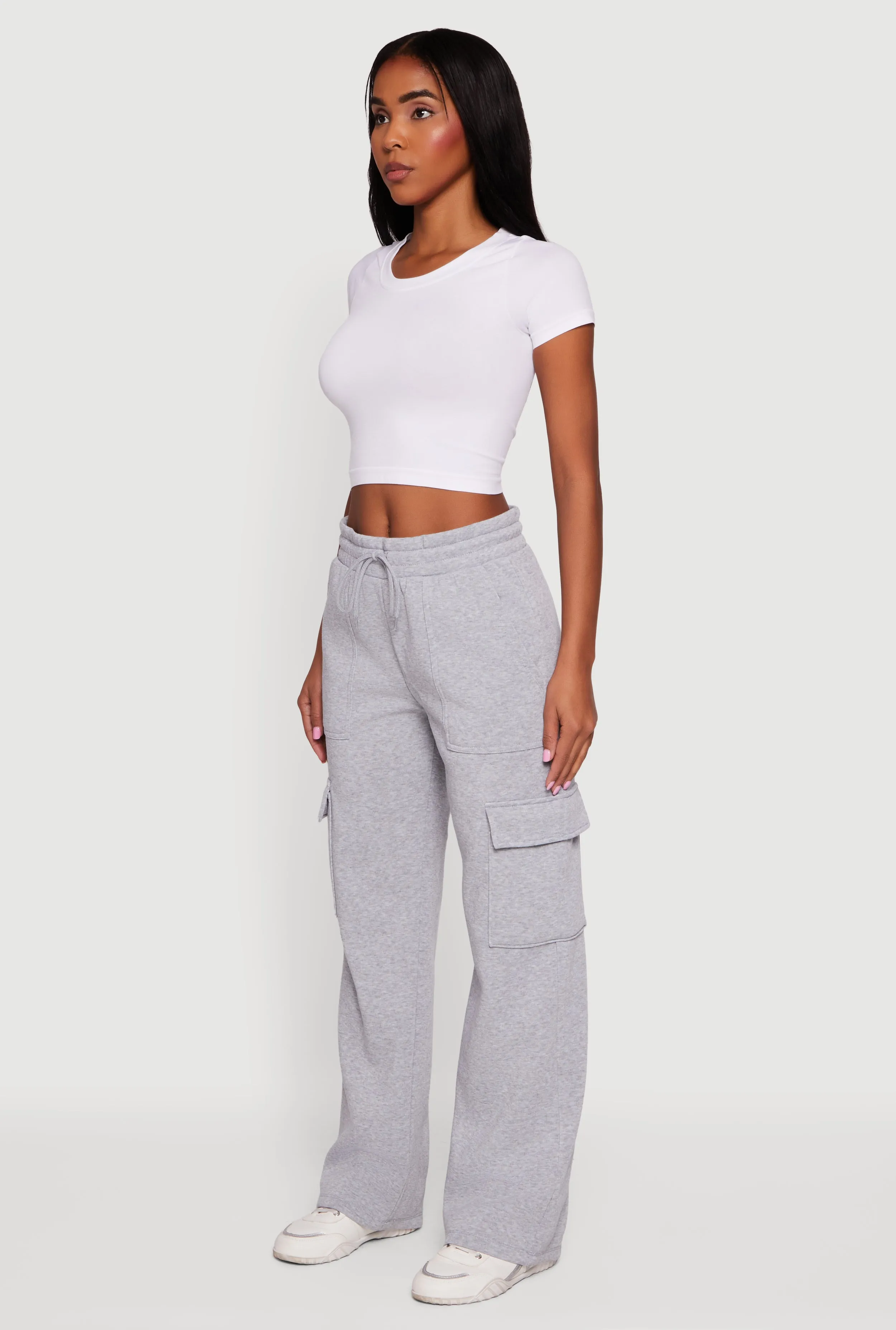 Fleece Cargo Sweatpants sold by Rainbow product image thumbnail 3