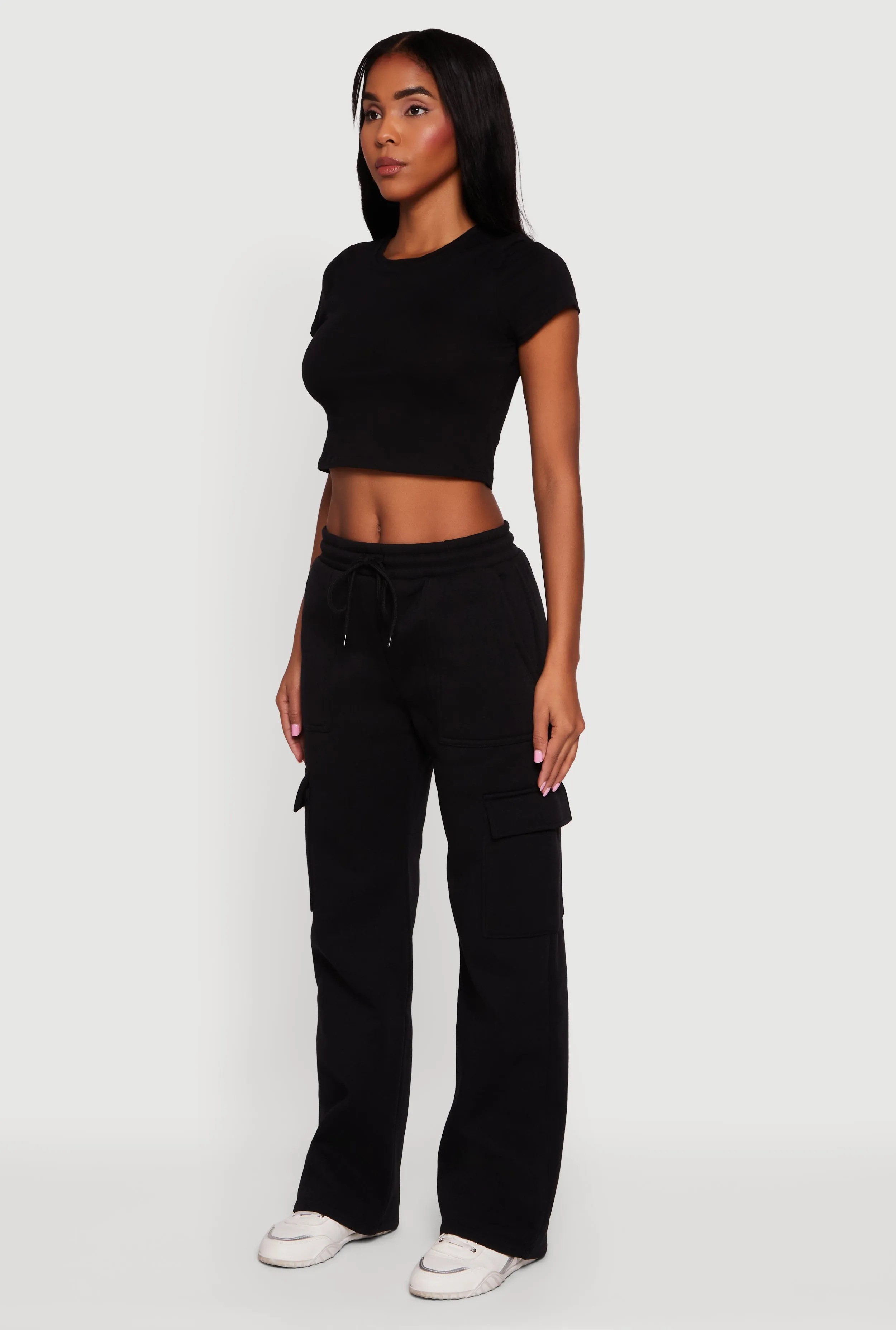 Fleece Cargo Sweatpants sold by Rainbow product image thumbnail 3