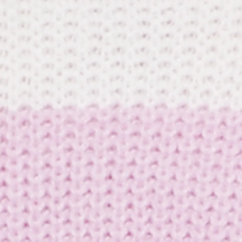 Striped Long Sleeve Mock Neck Cropped Sweater sold by Rainbow product image thumbnail 4