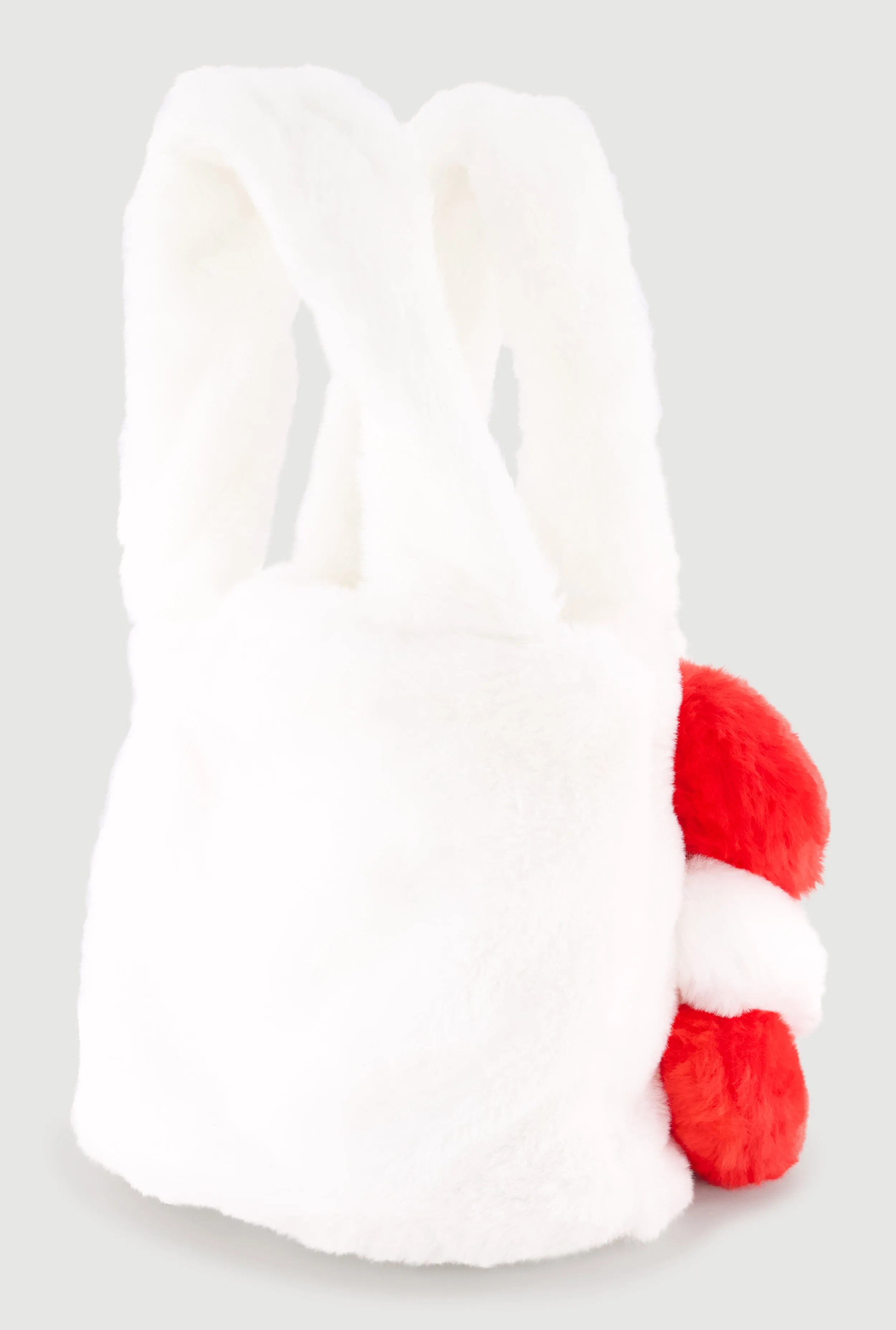 3D Color Block Hearts Faux Fur Hand Bag sold by Rainbow product image thumbnail 3