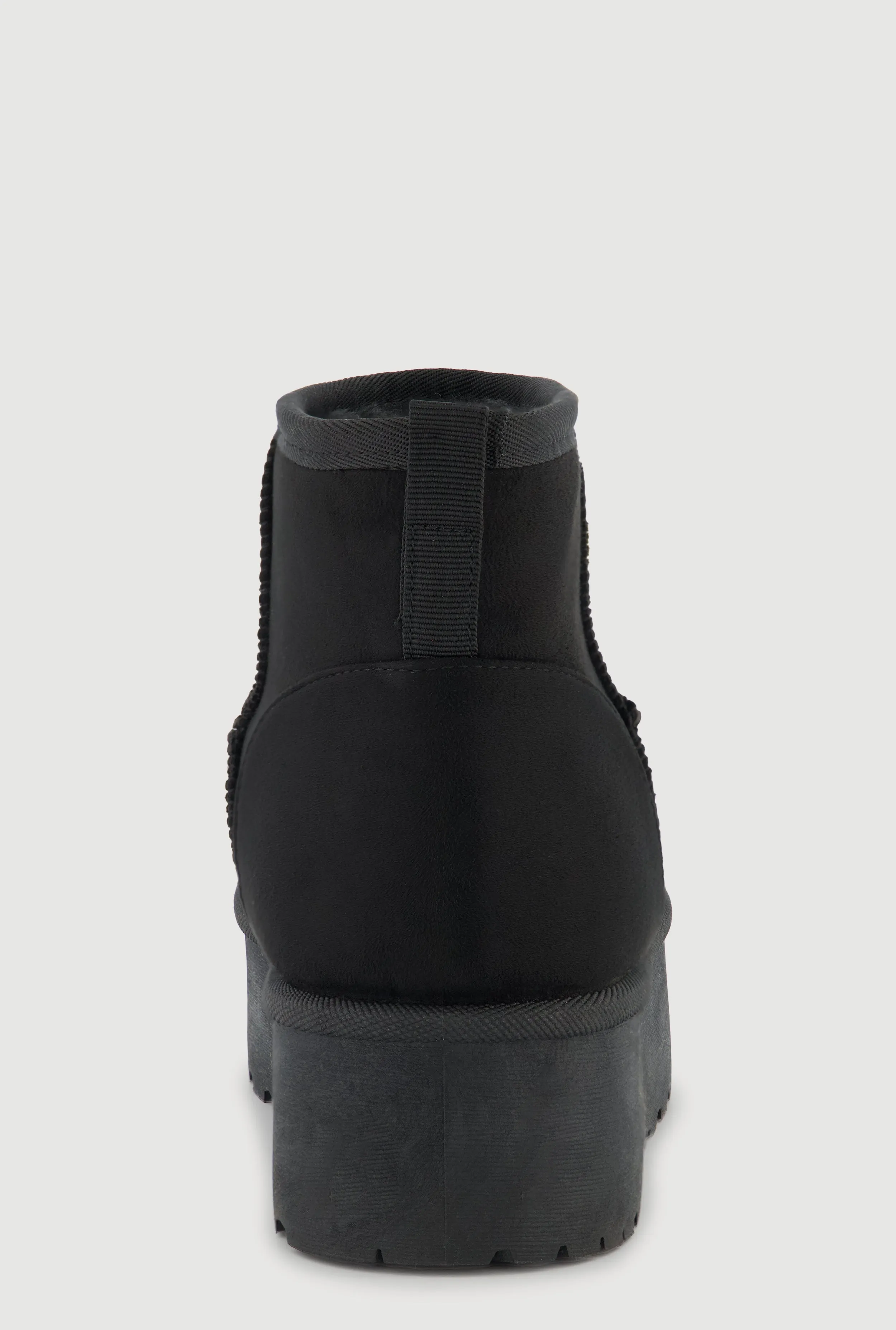 Faux Suede Low Platform Booties sold by Rainbow product image thumbnail 3