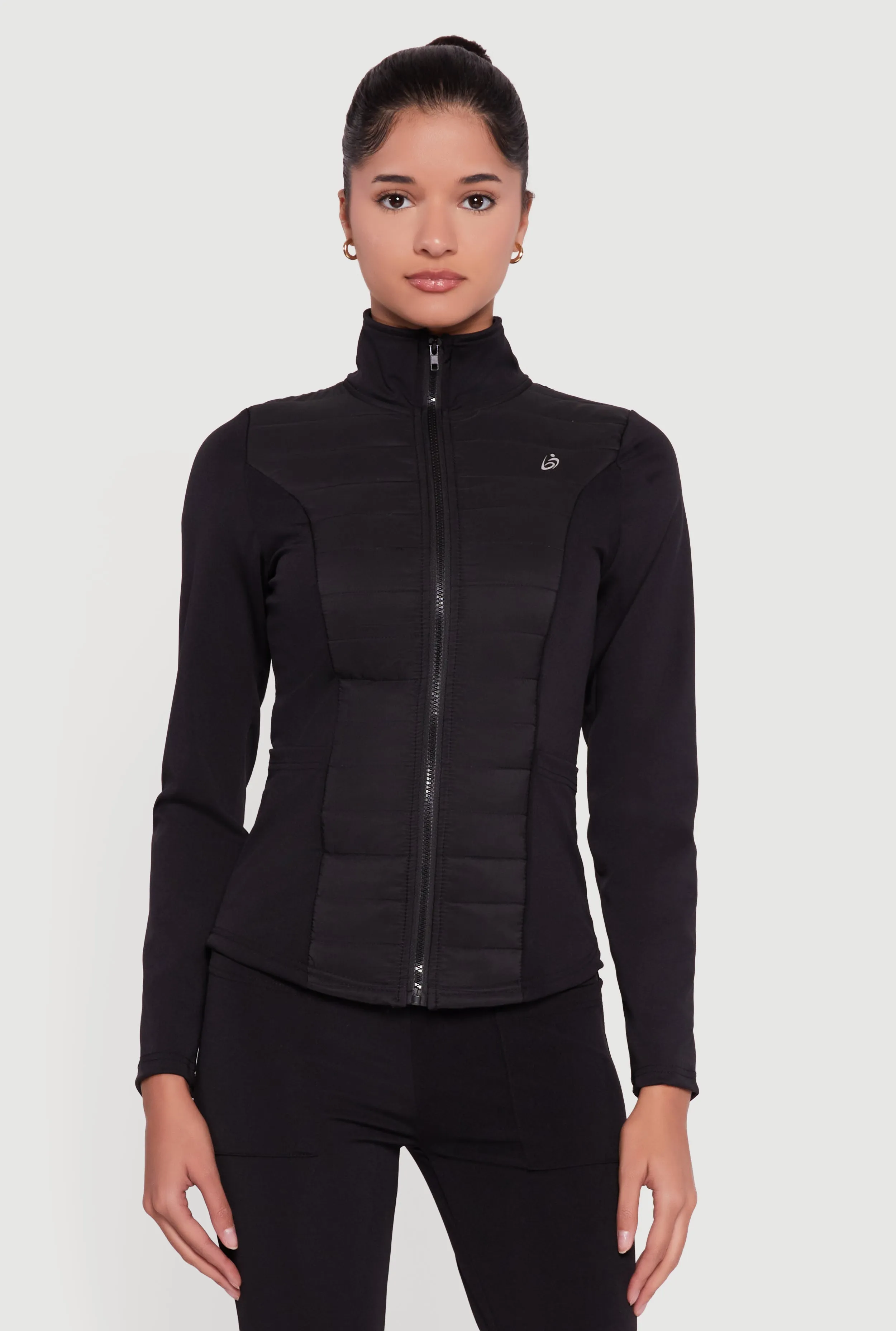 Hybrid Quilted Activewear Jacket sold by Rainbow