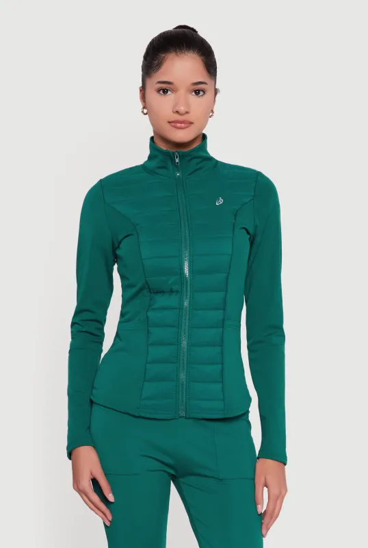 Hybrid Quilted Activewear Jacket sold by Rainbow
