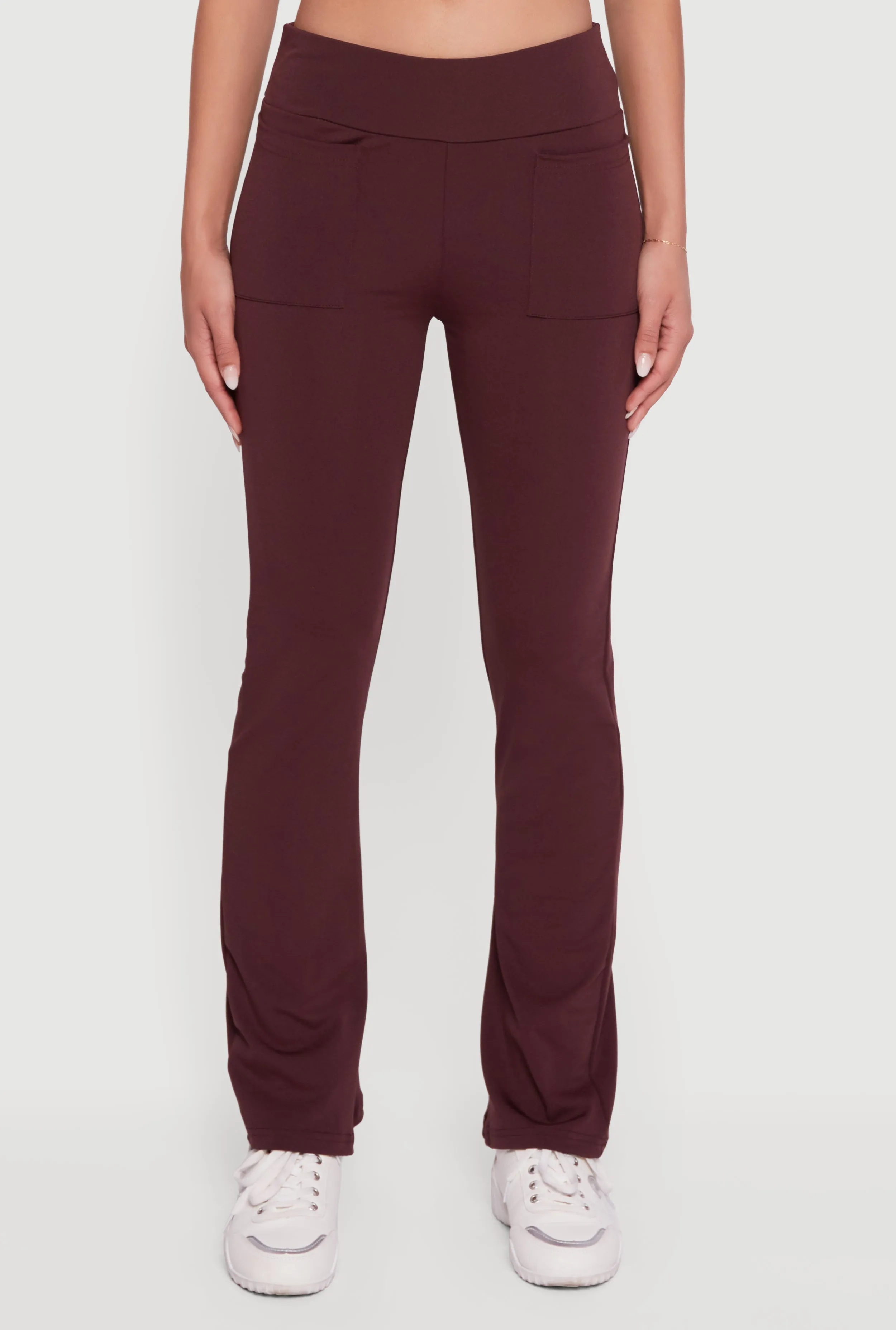 Slim Bootcut Active Pants with Front Pockets sold by Rainbow product image thumbnail 3