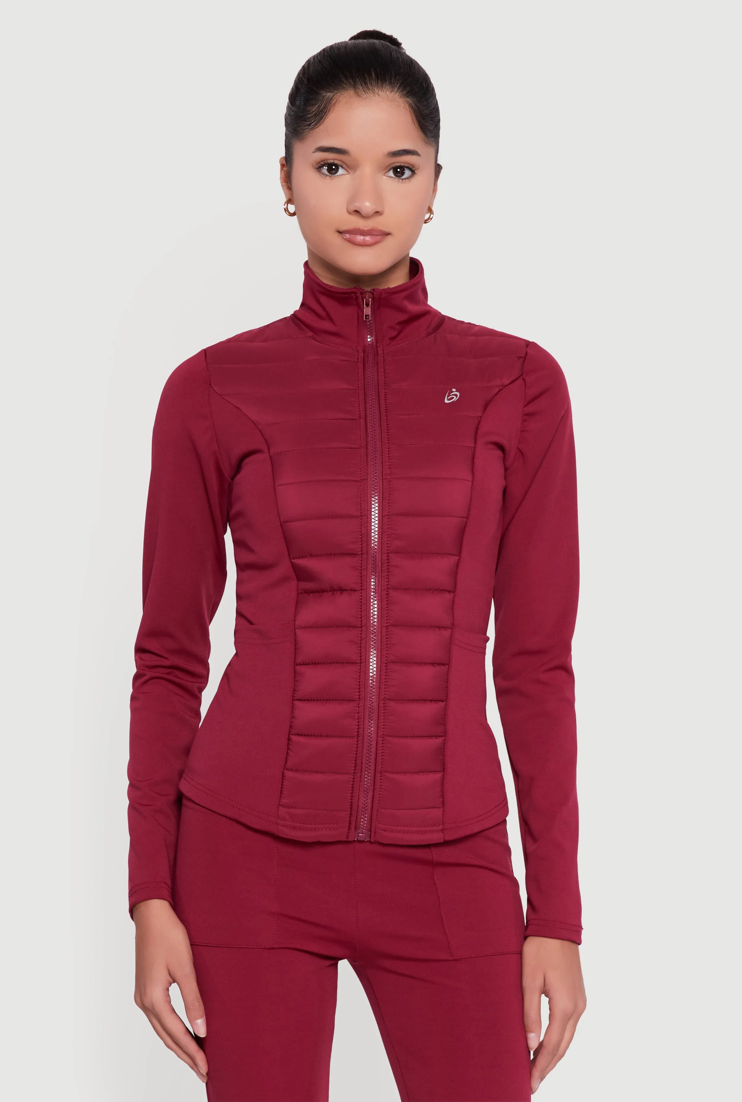 Hybrid Quilted Activewear Jacket sold by Rainbow