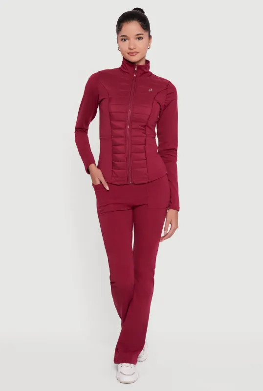 Slim Bootcut Active Pants with Front Pockets sold by Rainbow