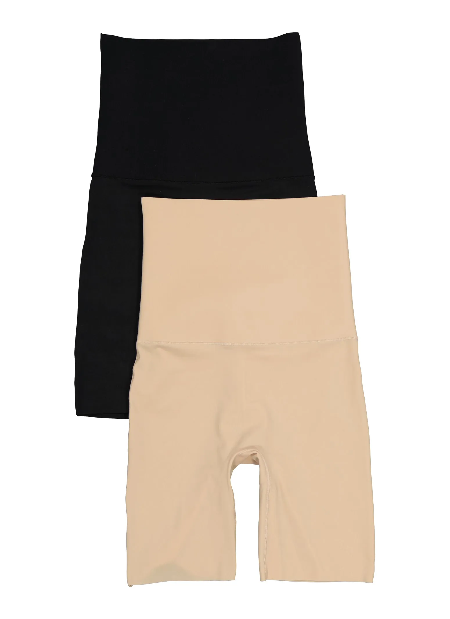 Snatched High Waisted Biker Shorts 2 Pack sold by Rainbow