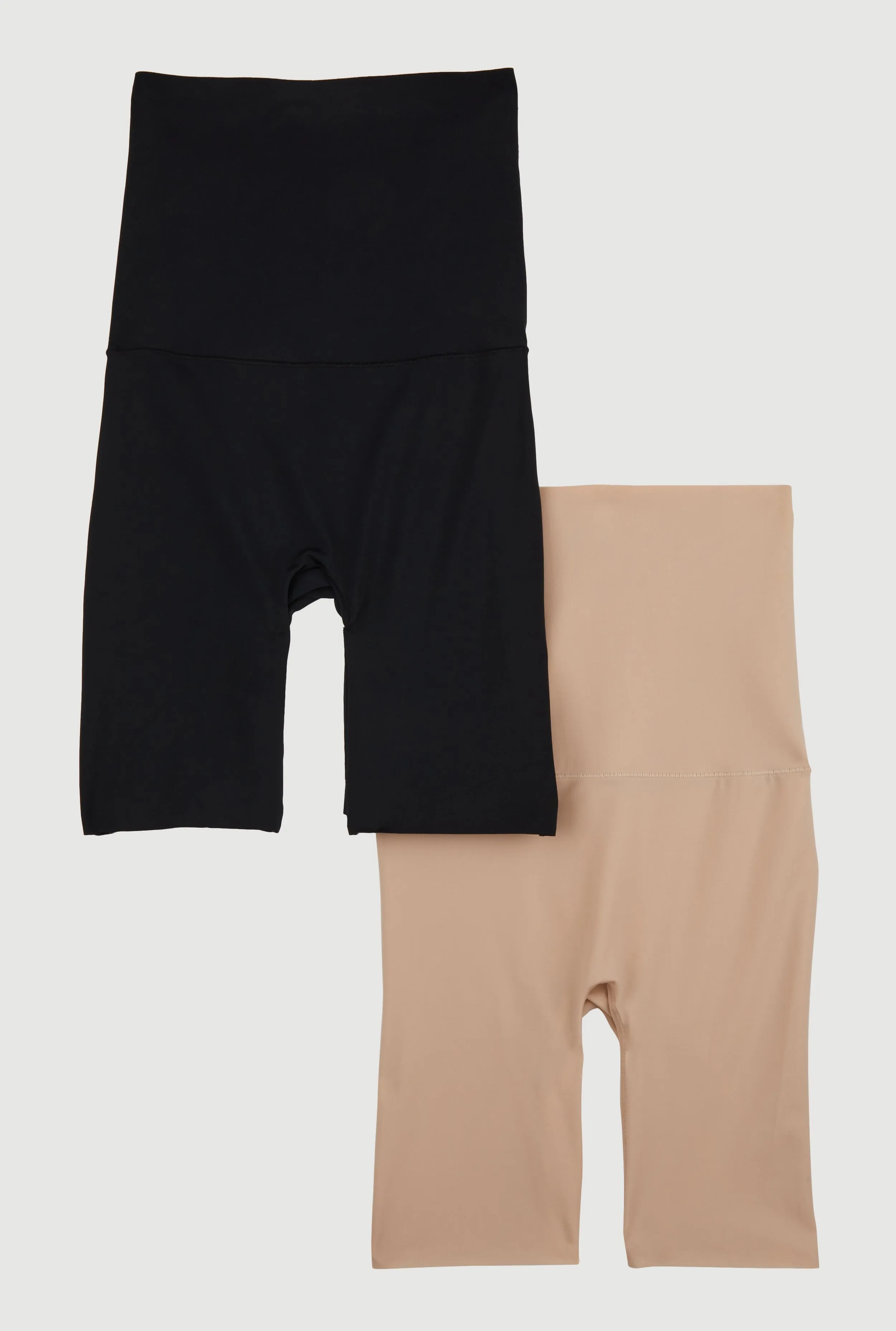 Snatched High Waisted Biker Shorts 2 Pack sold by Rainbow product image thumbnail 2