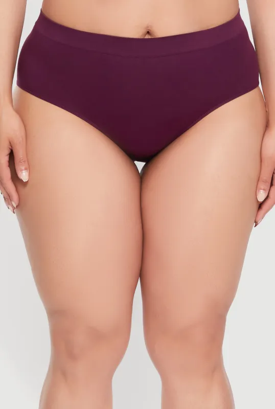Plus Size Seamless Bikini Panty sold by Rainbow
