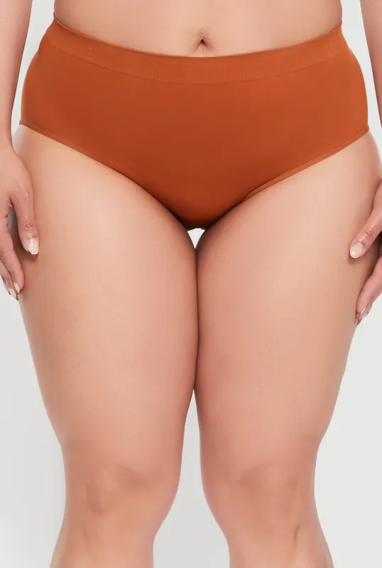 Plus Size Seamless Bikini Panty sold by Rainbow