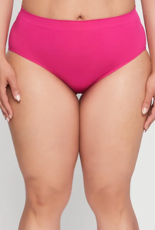 Plus Size Seamless Bikini Panty sold by Rainbow