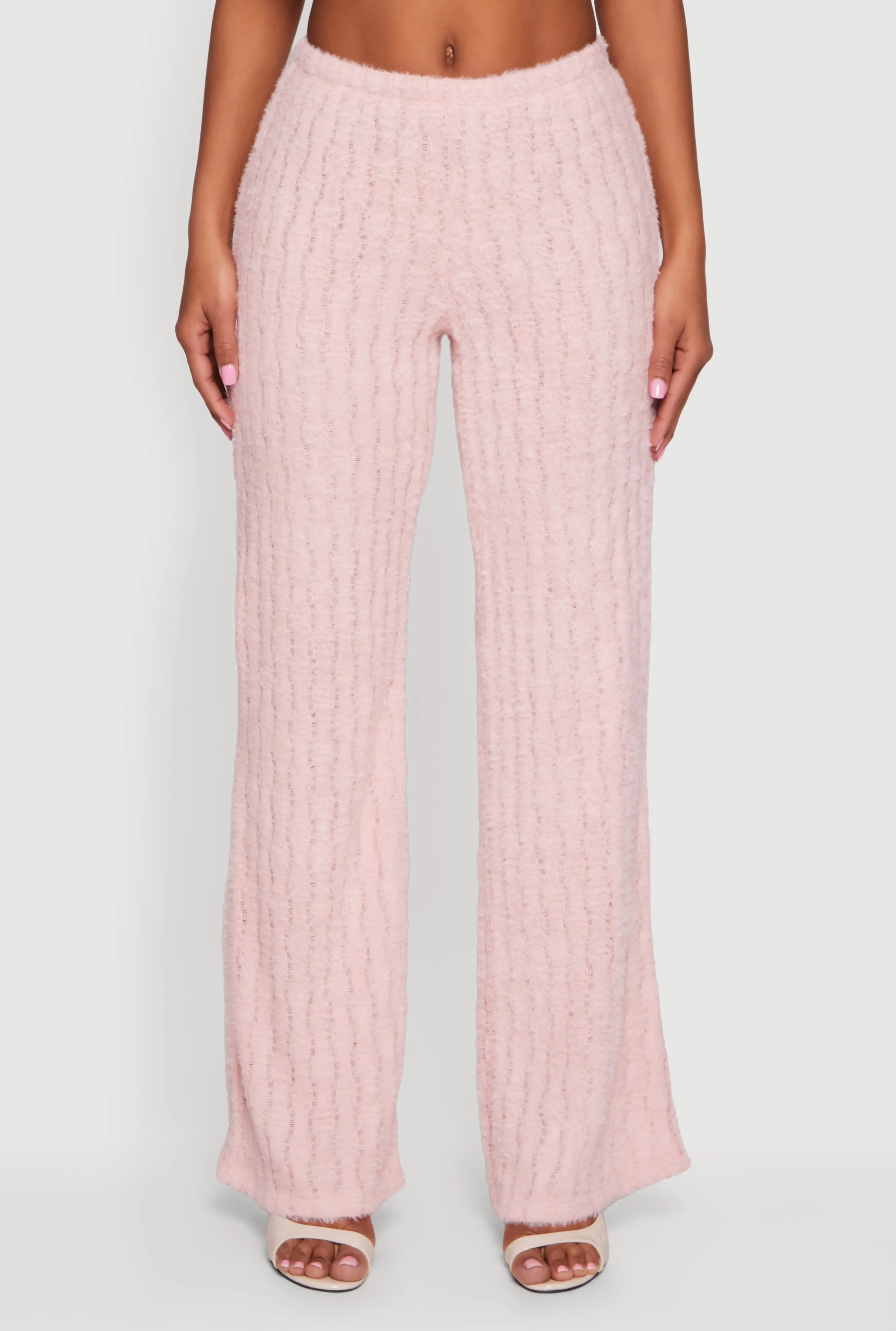 Eyelash Knit Pull On Straight Leg Pants sold by Rainbow product image thumbnail 3