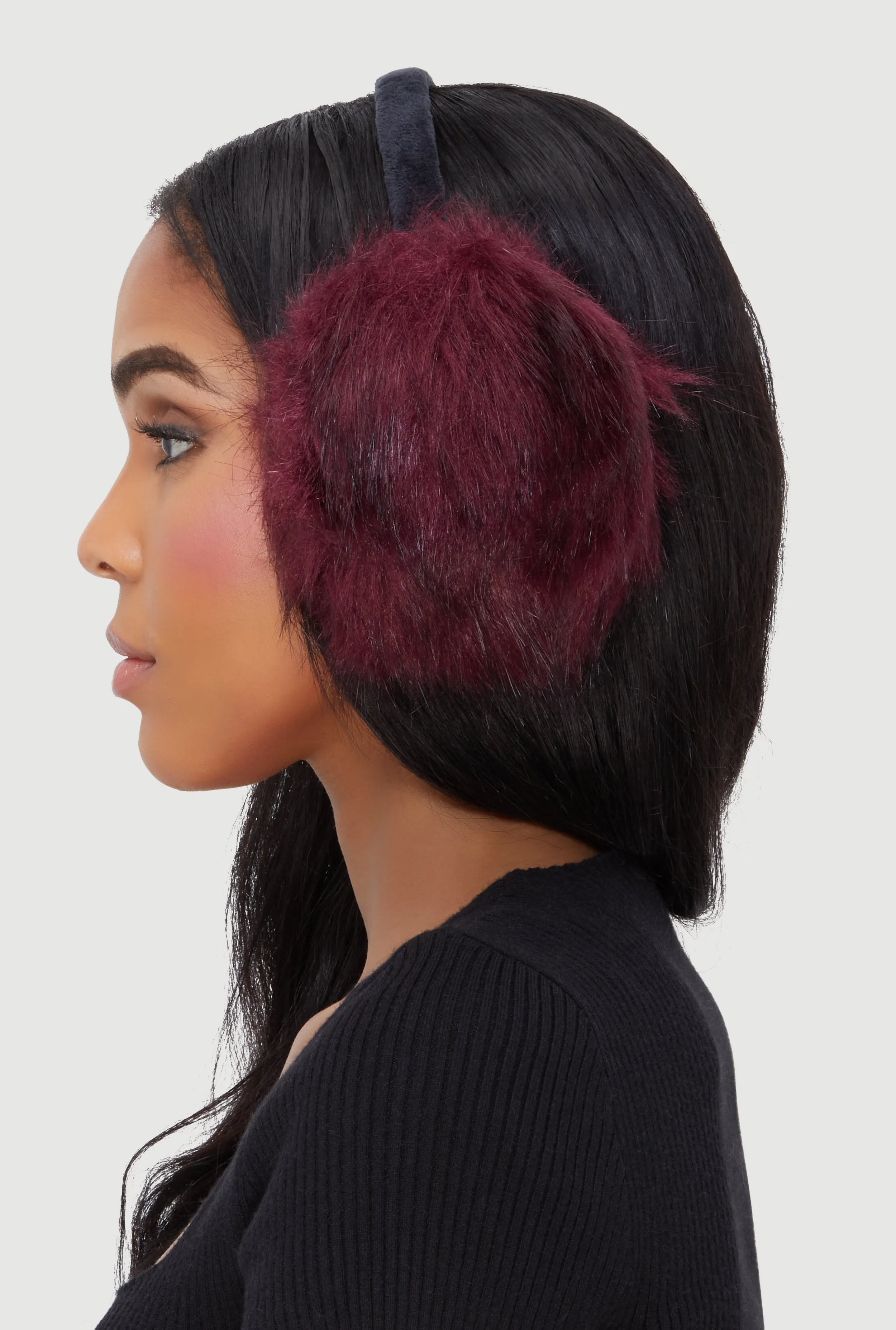 Faux Fur Earmuffs sold by Rainbow product image thumbnail 3