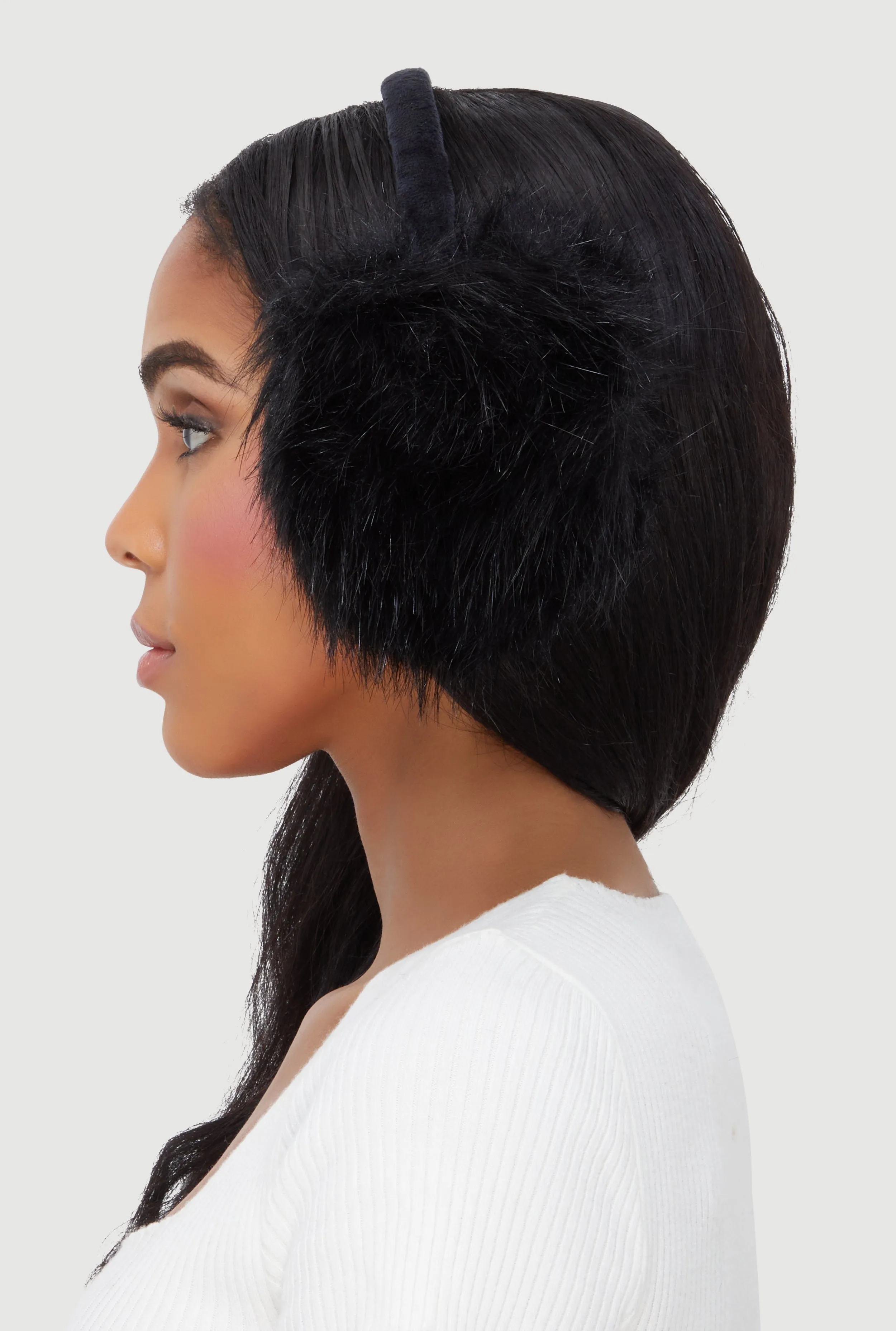 Faux Fur Earmuffs sold by Rainbow product image thumbnail 3