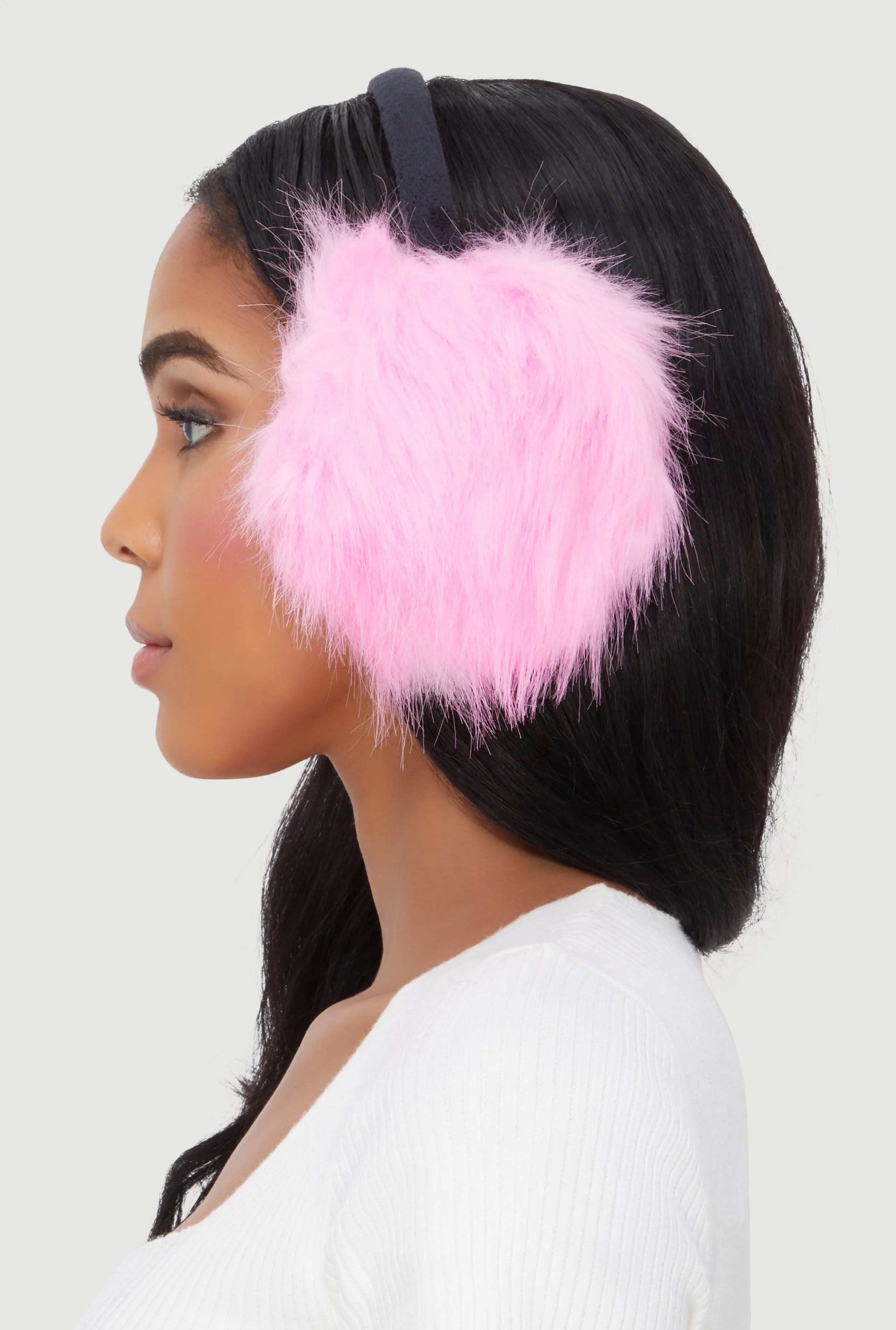 Faux Fur Earmuffs sold by Rainbow product image thumbnail 3