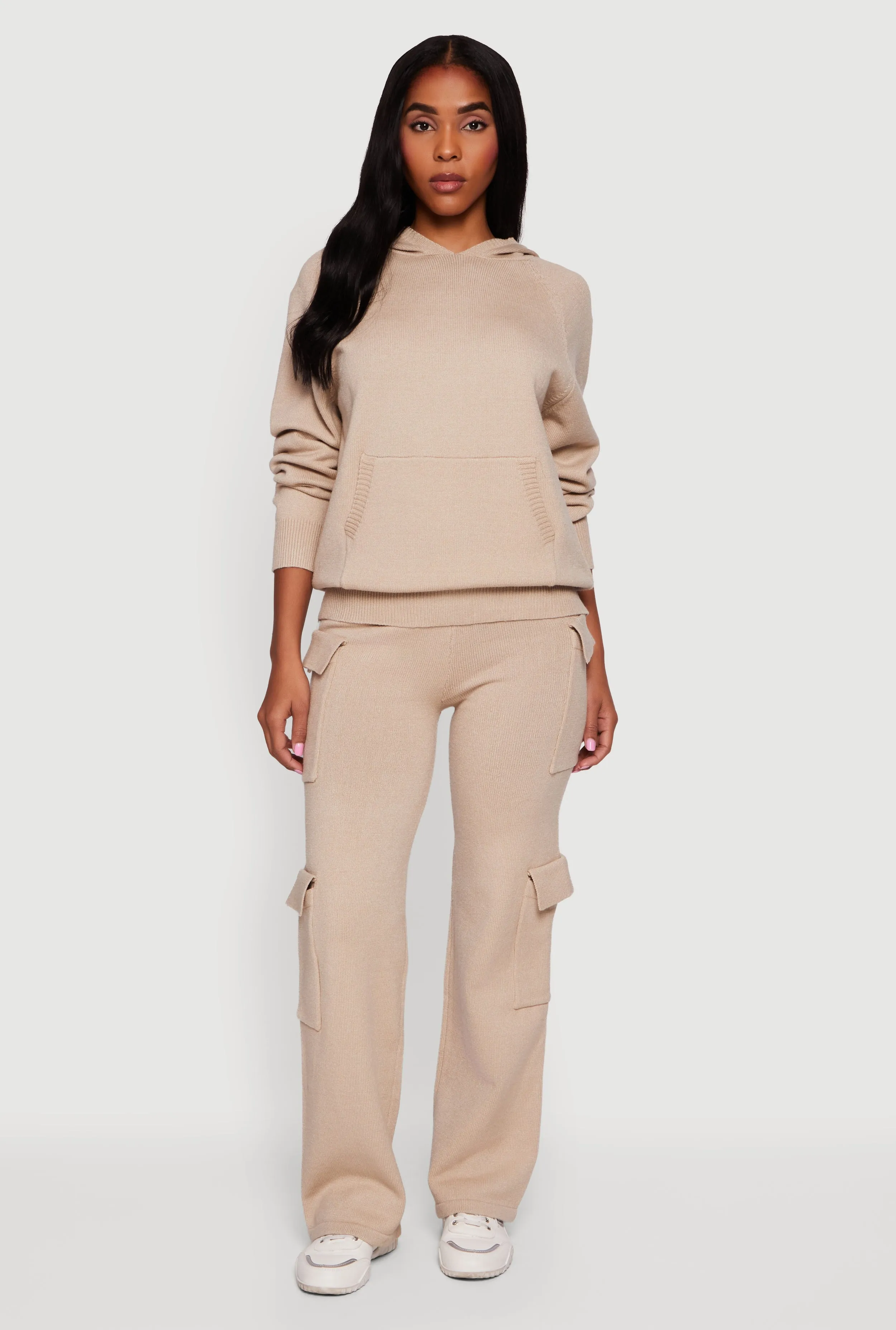 Kangaroo Pocket Pullover Sweater Hoodie sold by Rainbow product image thumbnail 3