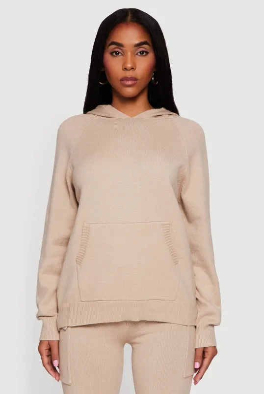 Kangaroo Pocket Pullover Sweater Hoodie sold by Rainbow