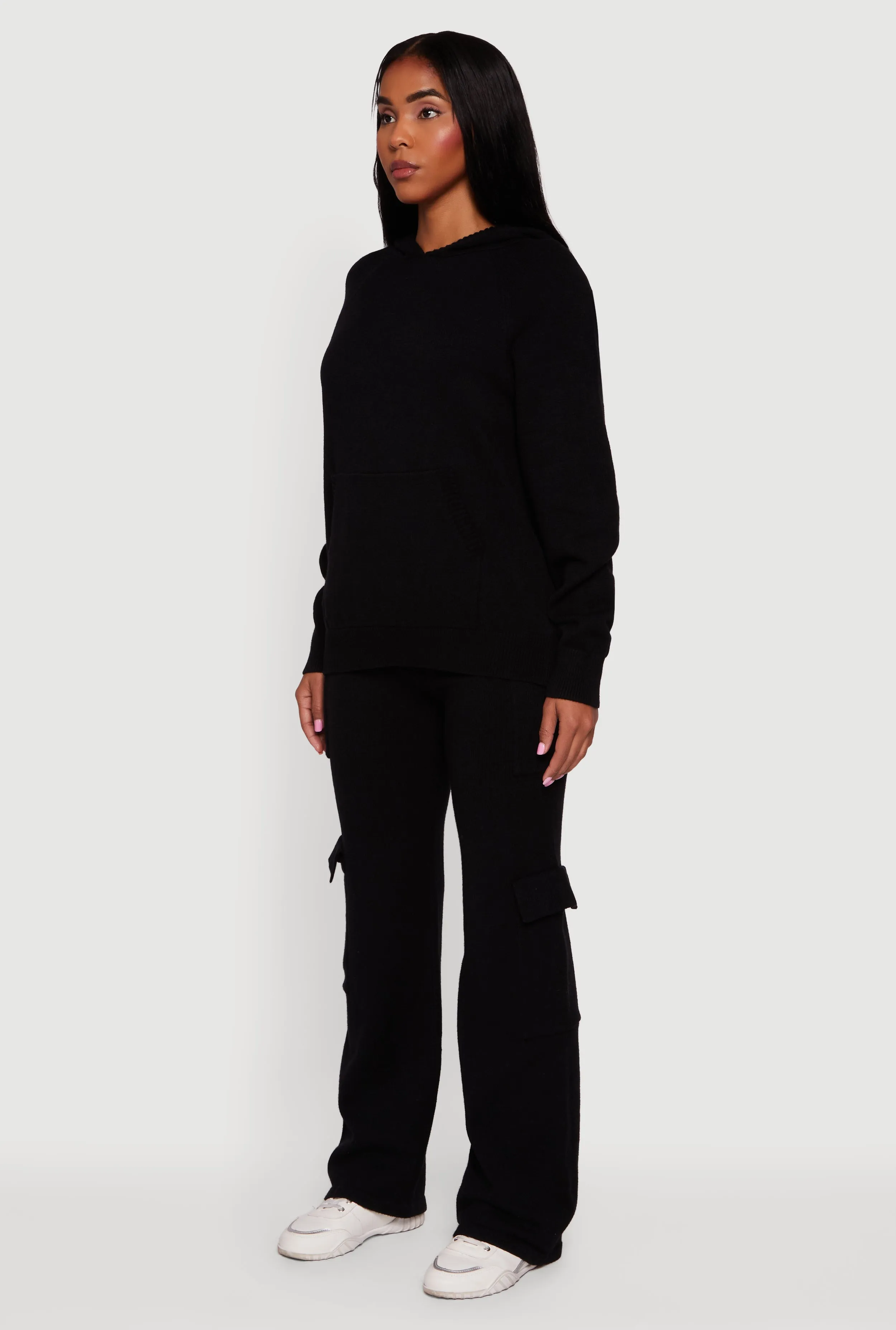 Kangaroo Pocket Pullover Sweater Hoodie sold by Rainbow product image thumbnail 5