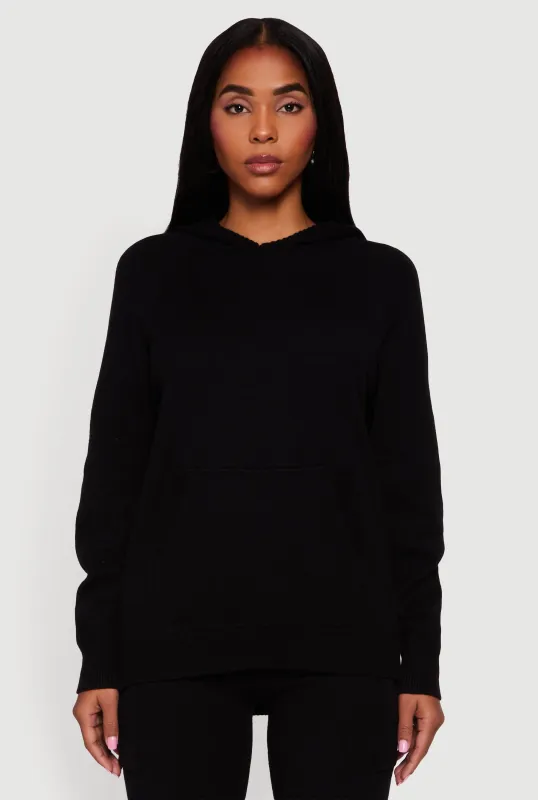 Kangaroo Pocket Pullover Sweater Hoodie sold by Rainbow