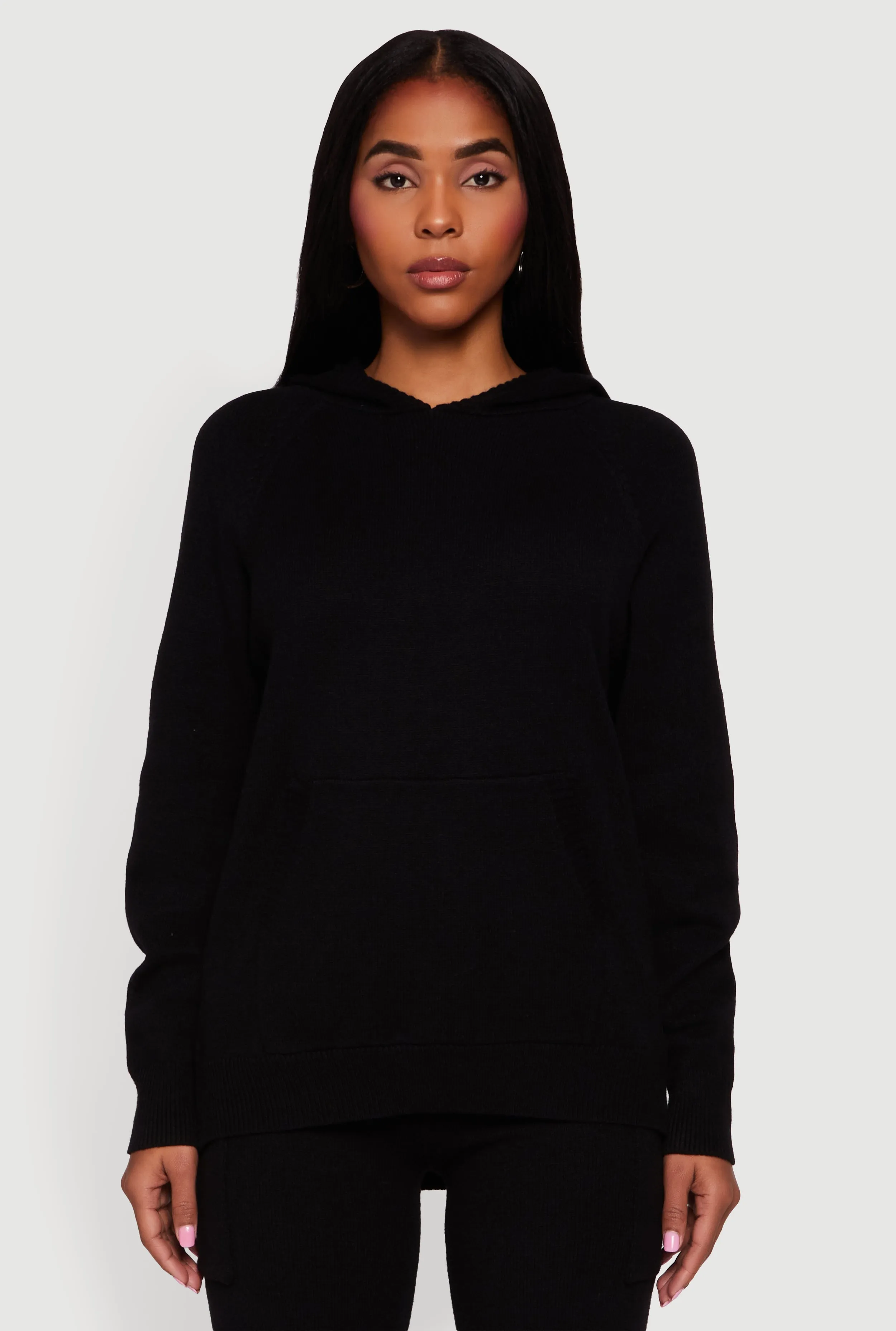 Kangaroo Pocket Pullover Sweater Hoodie sold by Rainbow