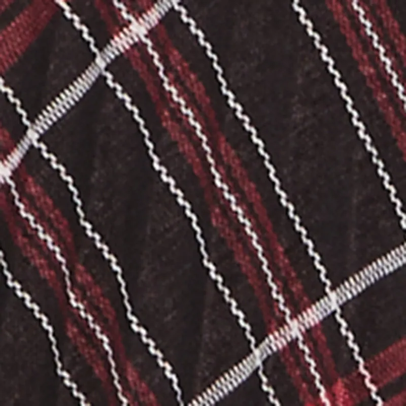 High Waisted Plaid Mini Pleated Skirt sold by Rainbow product image thumbnail 4