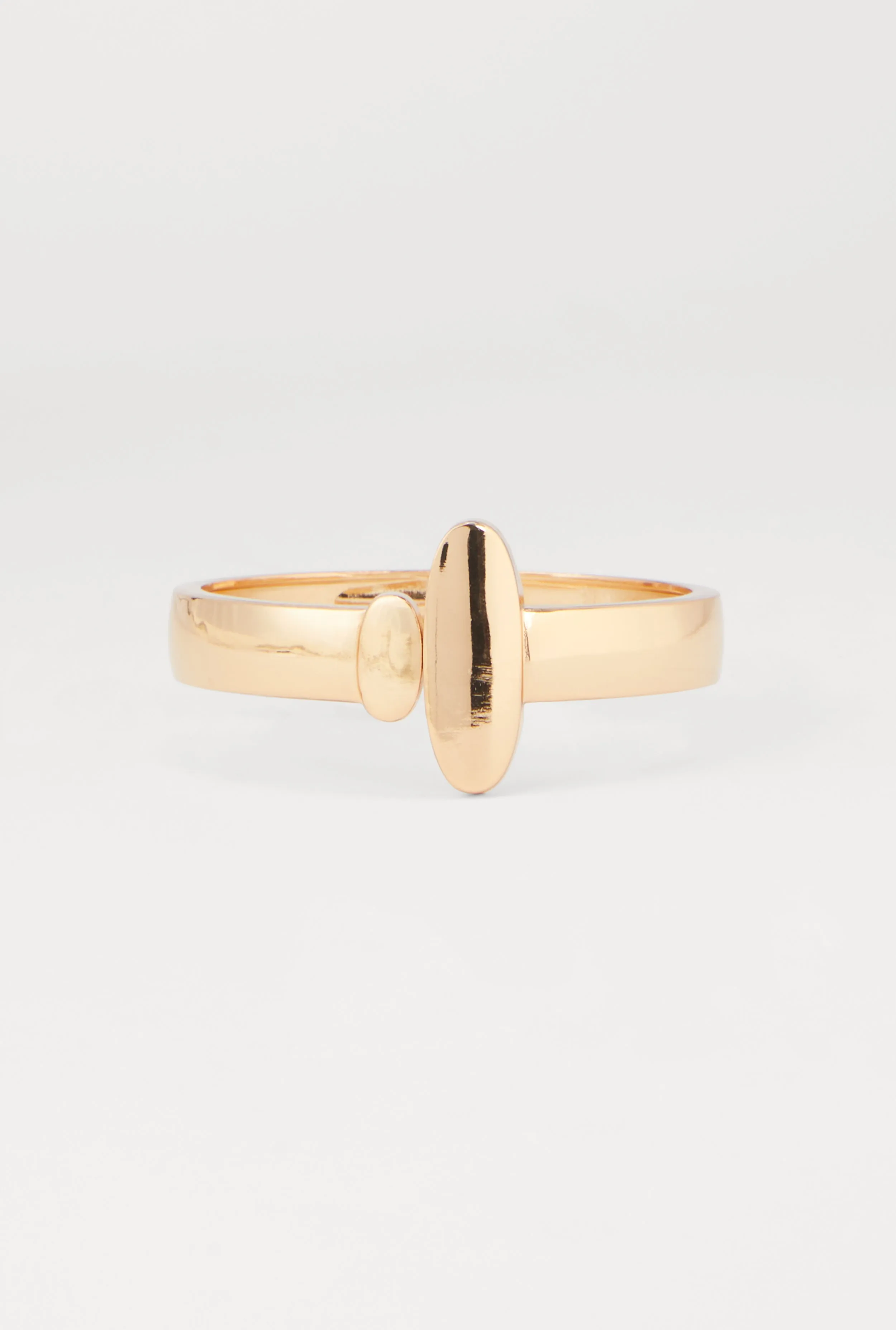 Asymmetrical Circle Hinge Bracelet sold by Rainbow