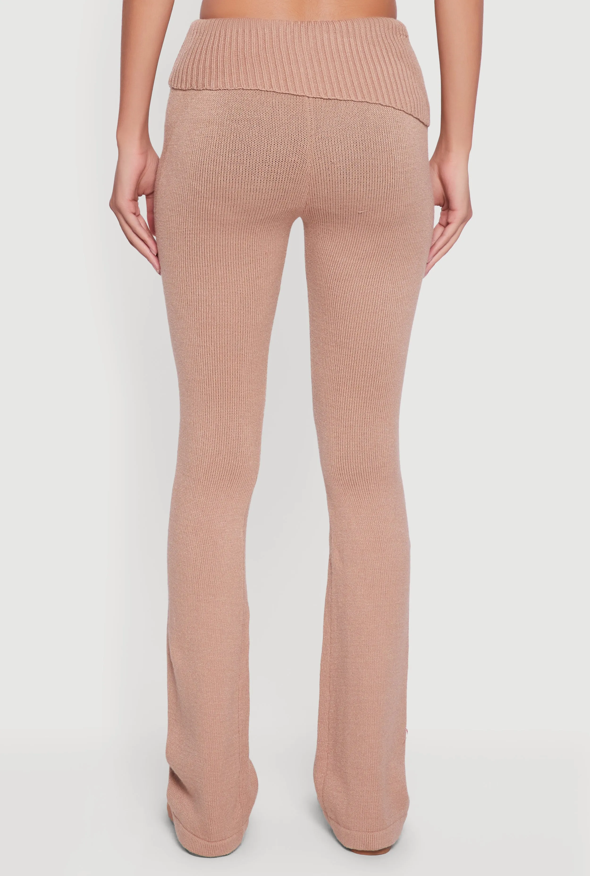 Slim Bootcut Fold Over Pants sold by Rainbow product image thumbnail 5