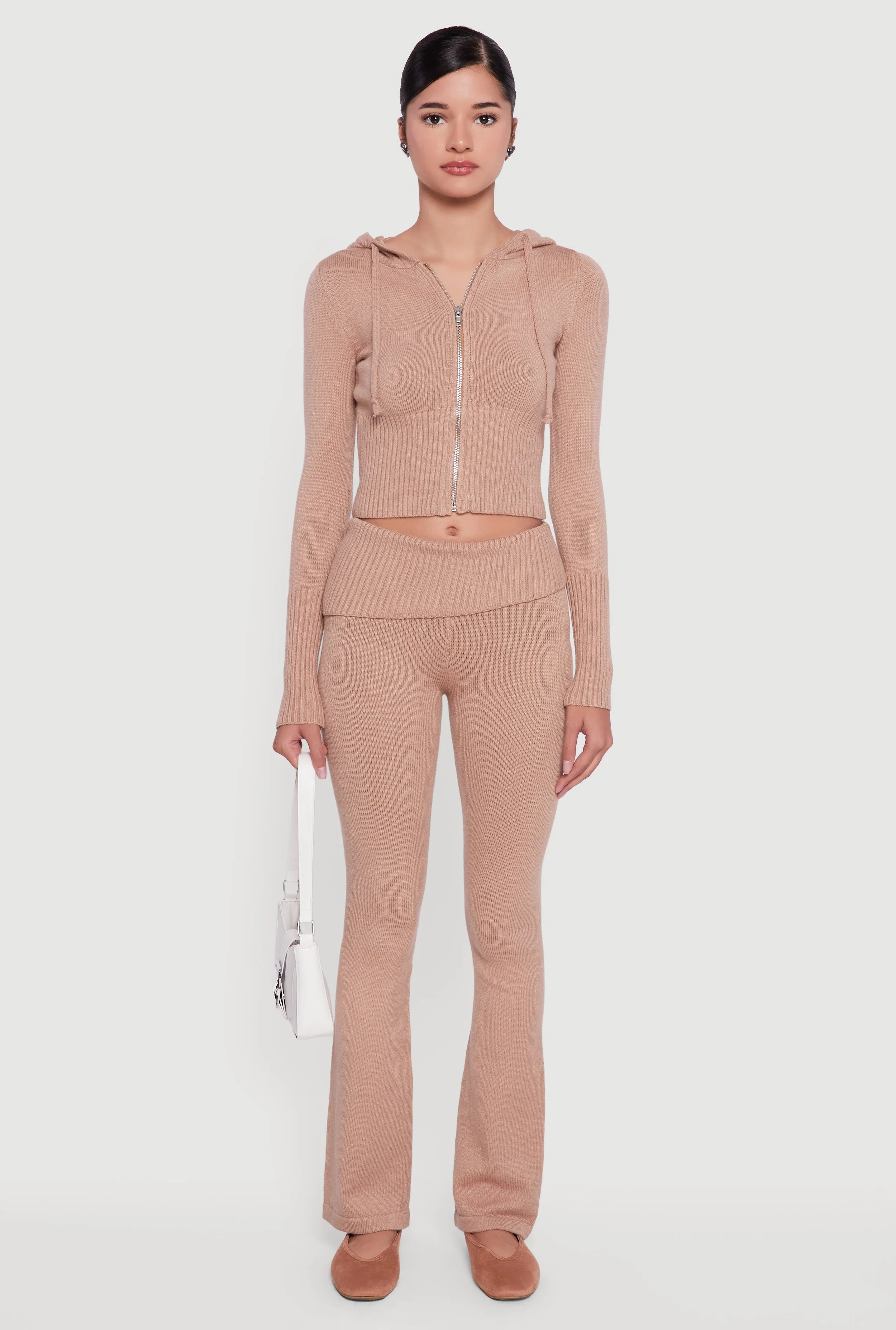 Slim Bootcut Fold Over Pants sold by Rainbow product image thumbnail 2