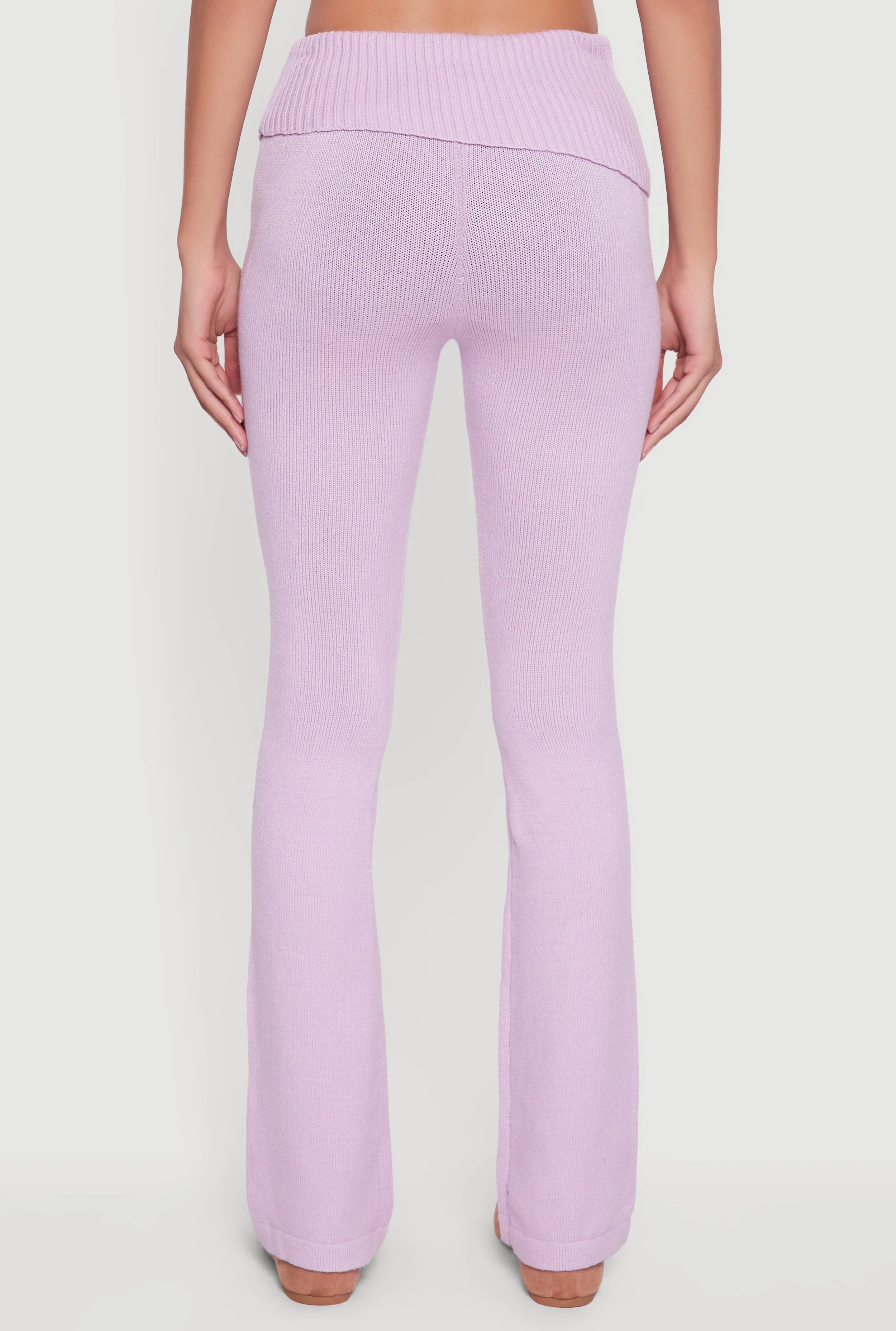 Slim Bootcut Fold Over Pants sold by Rainbow product image thumbnail 5