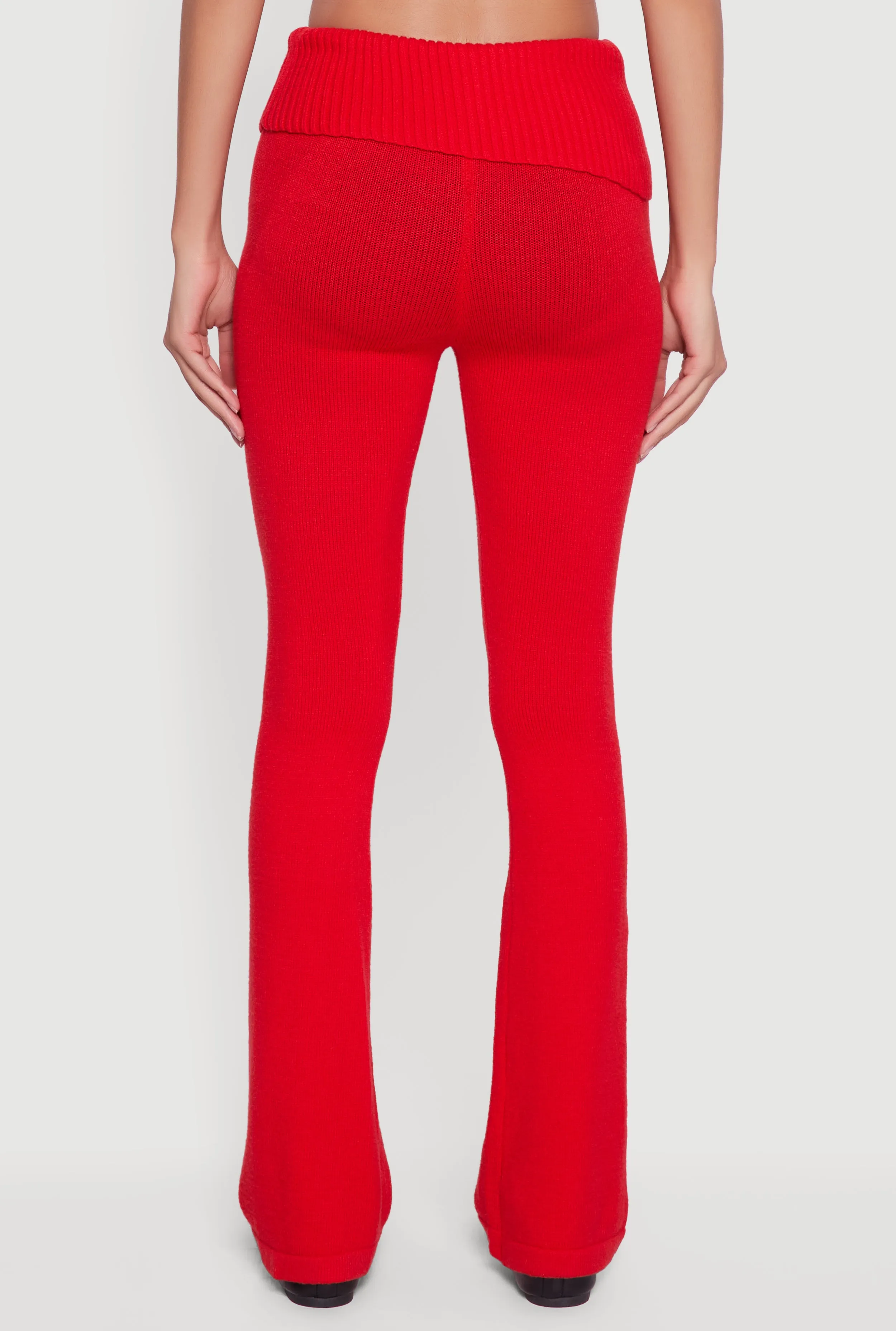 Slim Bootcut Fold Over Pants sold by Rainbow product image thumbnail 5