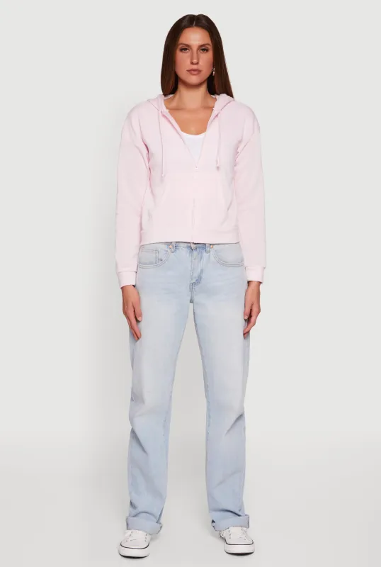 Fleece Zip Front Hooded Sweatshirt sold by Rainbow