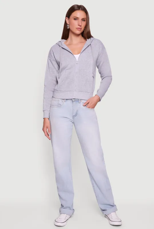 Fleece Zip Front Hooded Sweatshirt sold by Rainbow