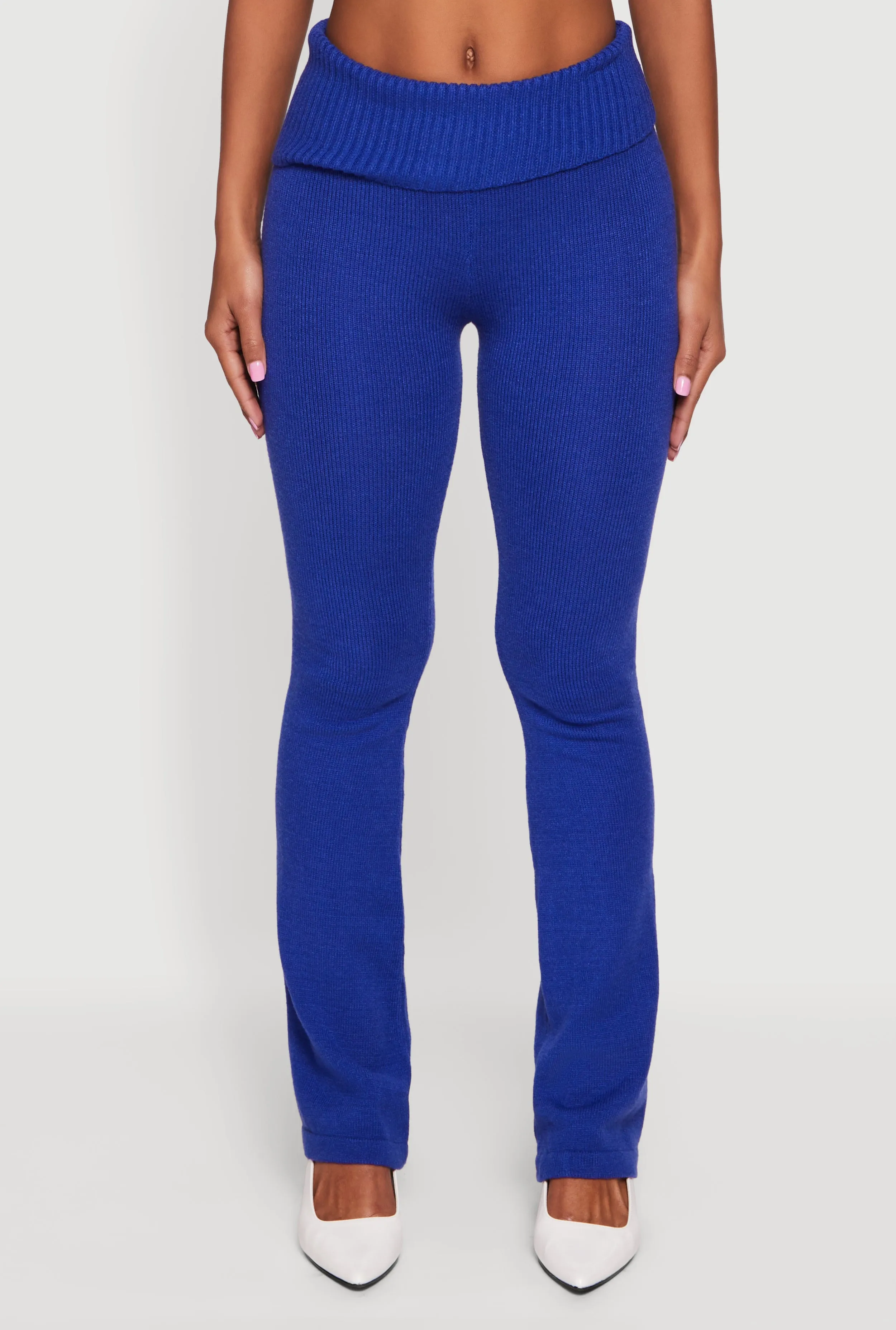 Slim Bootcut Fold Over Pants sold by Rainbow product image thumbnail 3