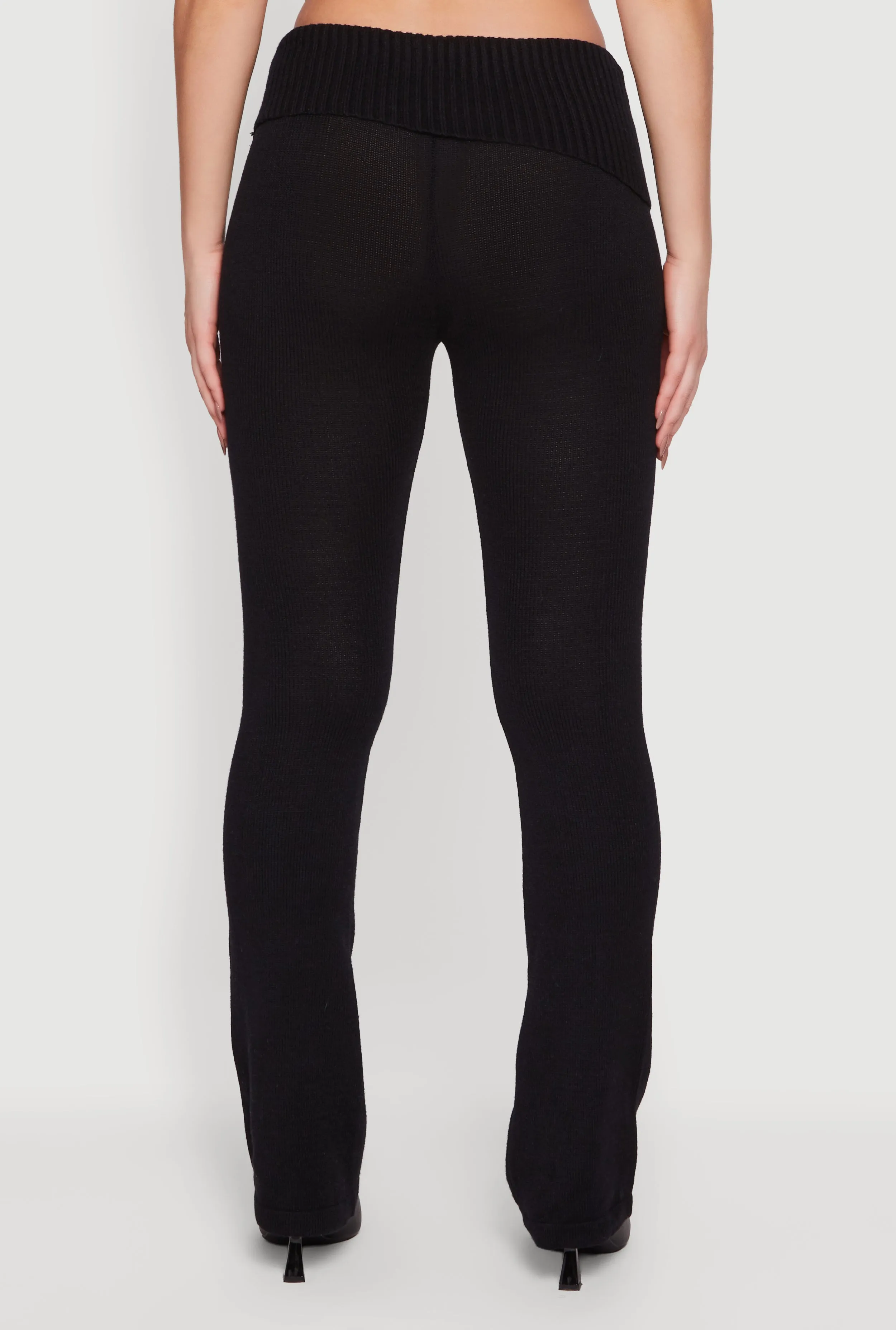 Slim Bootcut Fold Over Pants sold by Rainbow product image thumbnail 5