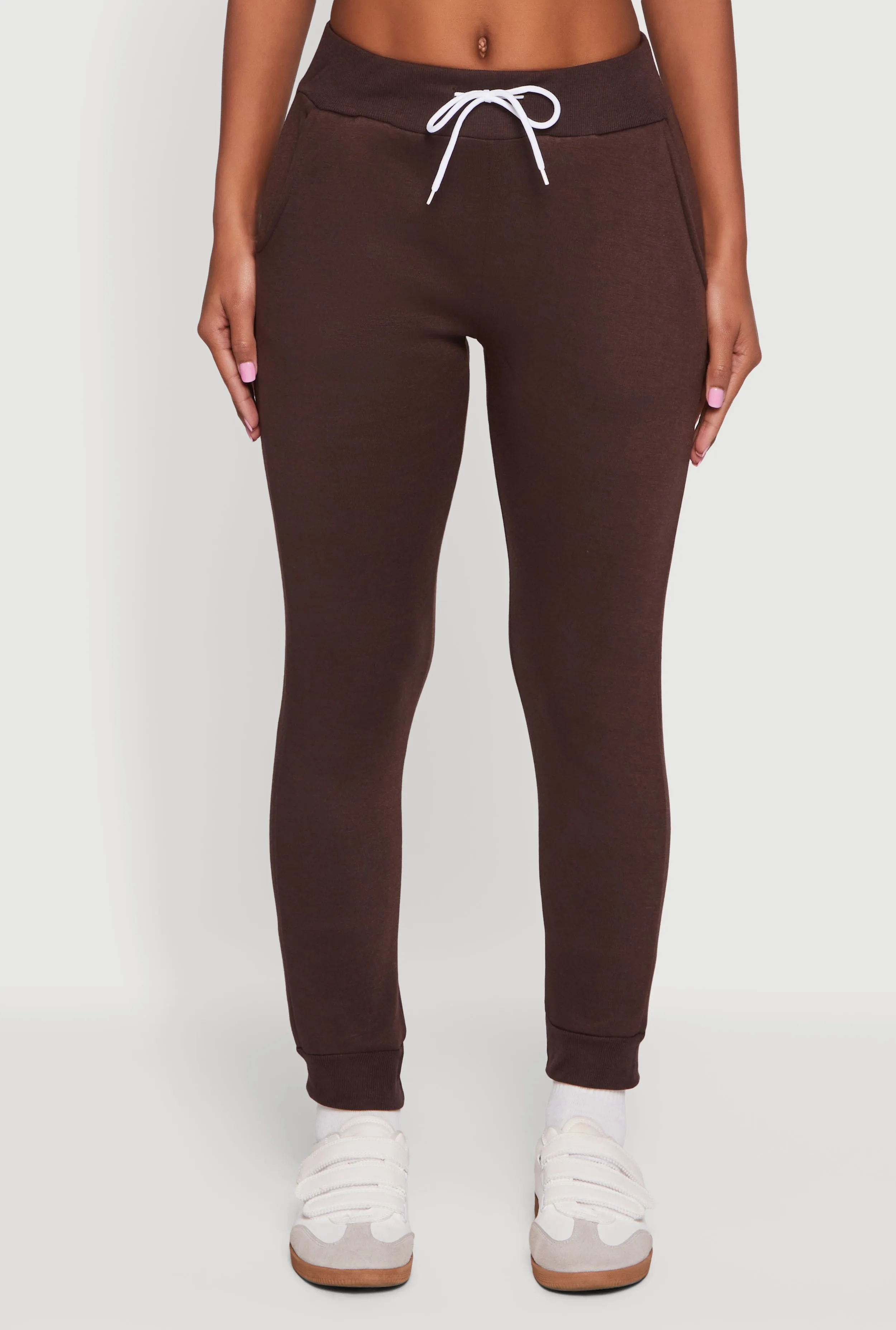 Drawstring Waist Slim Joggers sold by Rainbow product image thumbnail 3