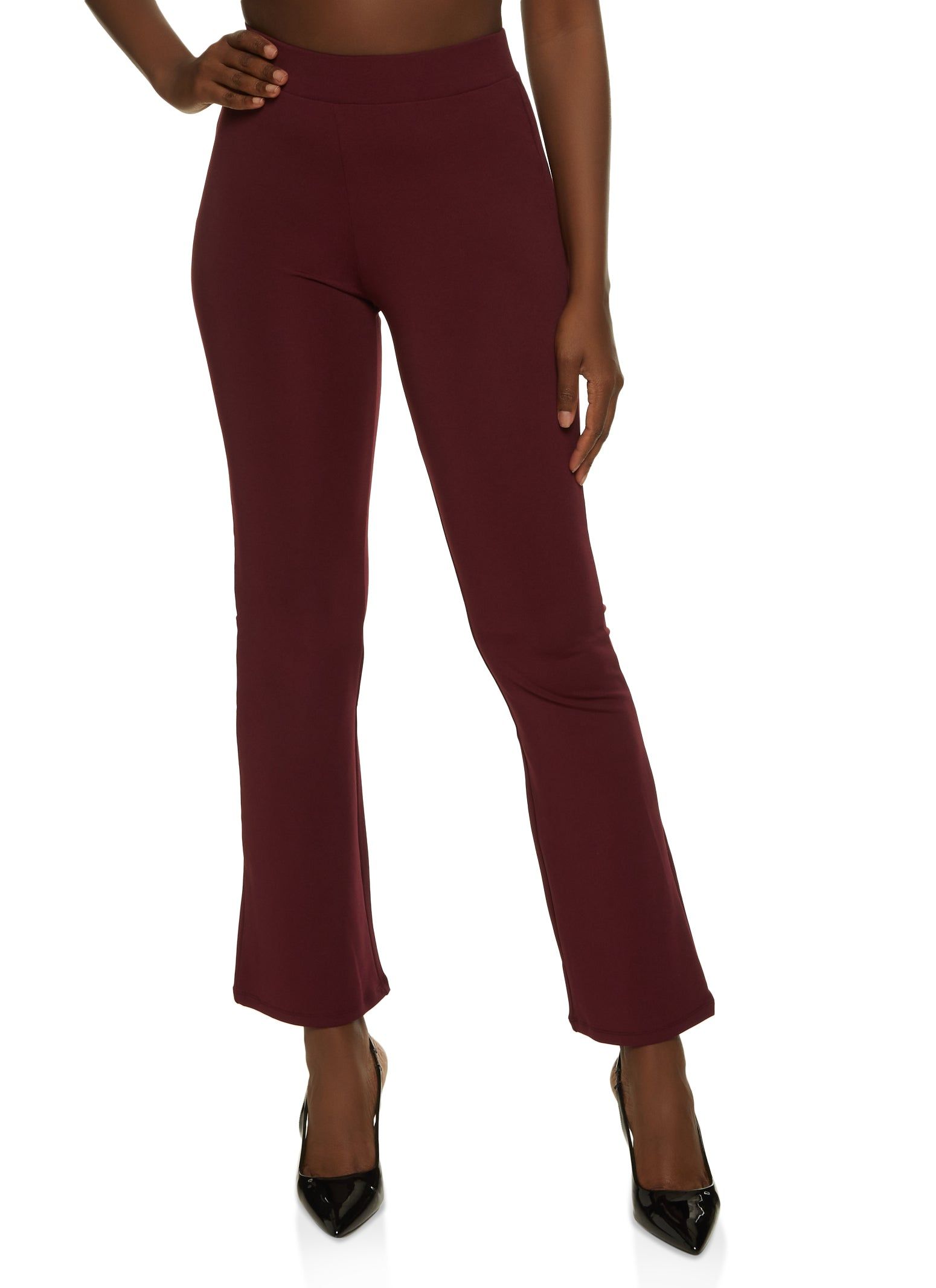 Pull On Flared Dress Pants sold by Rainbow