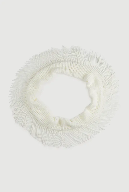 Fringed Infinity Scarf sold by Rainbow