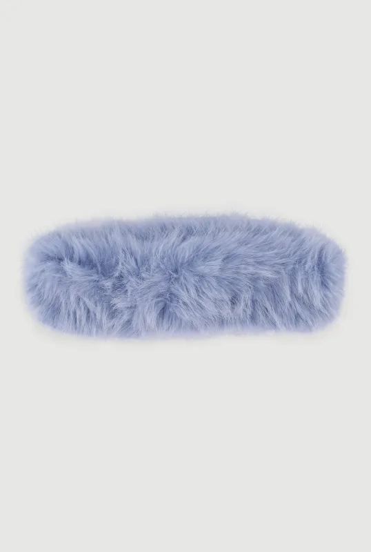 Solid Faux Fur Headband sold by Rainbow